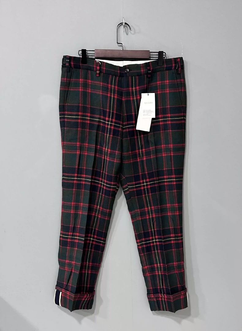 Gucci Gucci Pure wool plaid trousers 2502-Nextarrow Size US 34 / EU 50 - 3 Thumbnail