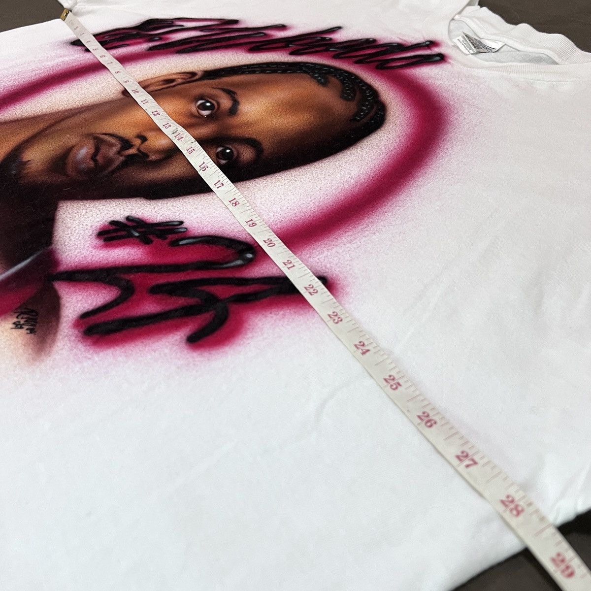 NBA Vintage Y2K Qyntel Woods Blazers Airbrush 6XL oversized Size US XXL / EU 58 / 5 - 8 Thumbnail