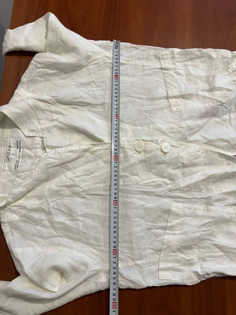 Japanese Brand GRIZAS LINEN WHITE RELAXED FIT BLAZER JACKET JAPANESE SIZE L Size L / US 10 / IT 46 - 15 Thumbnail