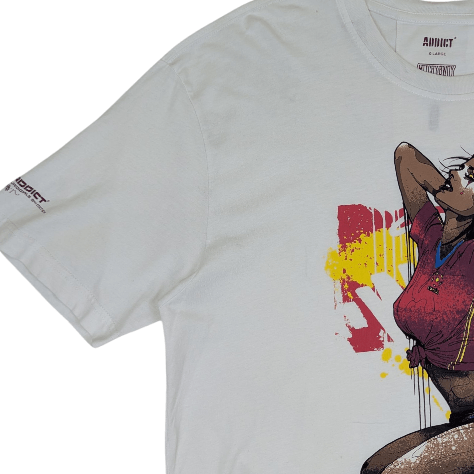 ADDICT ADDICT x Mitchybwoy Elirogirls 2012 Football Soccer T-Shirt Size US XL / EU 56 / 4 - 8 Thumbnail