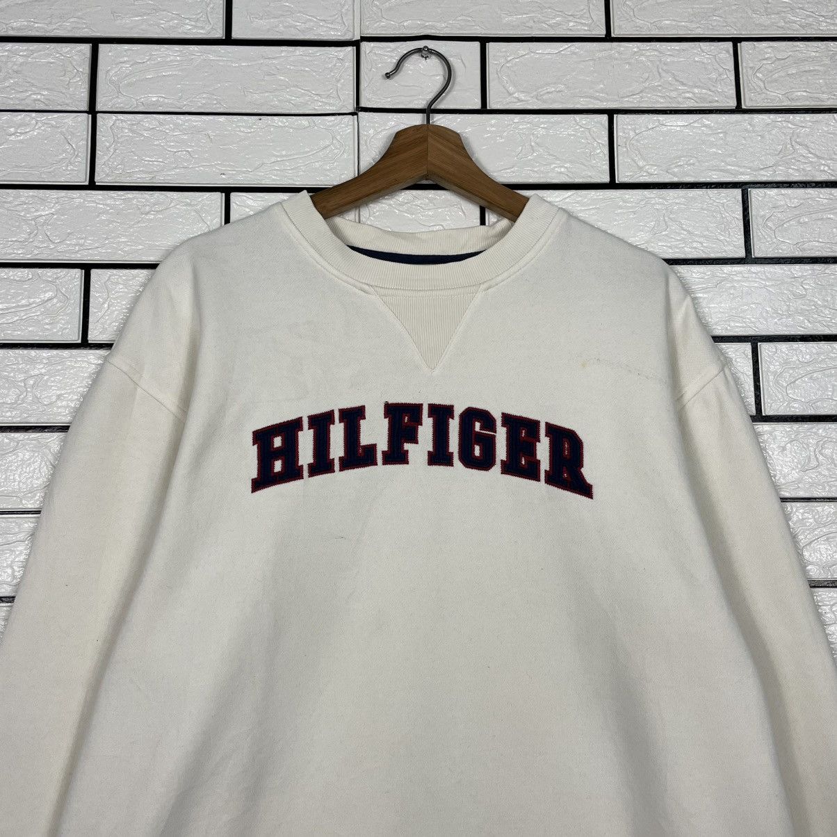 Tommy Hilfiger Tommy Hilfiger Big Logo Sweatshirt Size US S / EU 44-46 / 1 - 2 Thumbnail