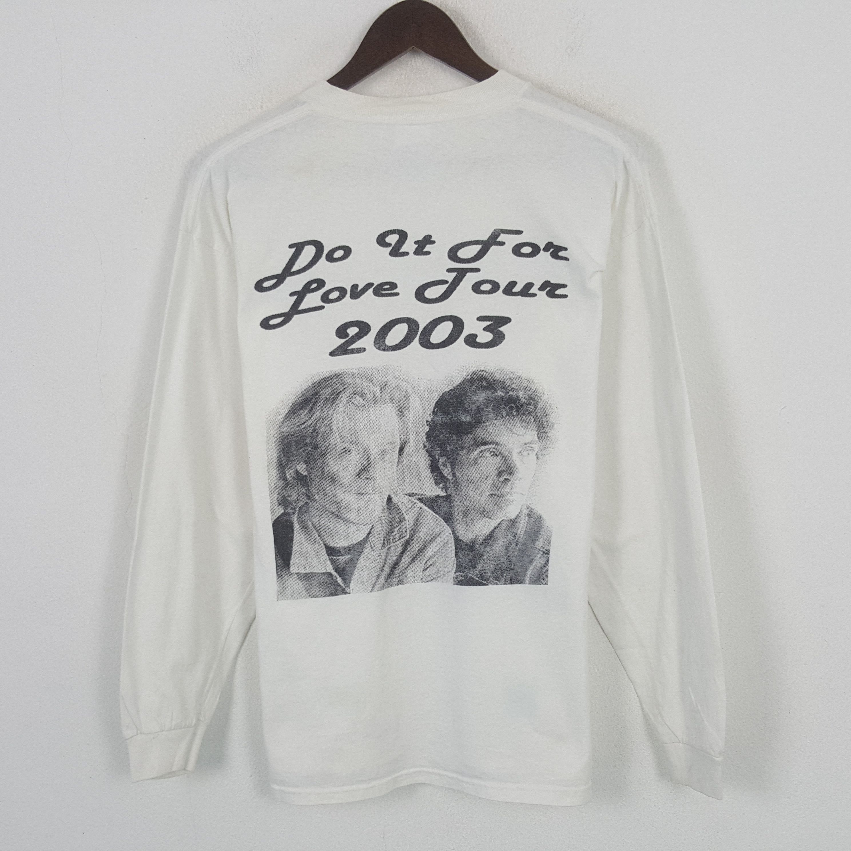 Band Tees Vintage Daryl Hall & John Oates Tour 2003 Tshirt Size US XL / EU 56 / 4 - 3 Thumbnail