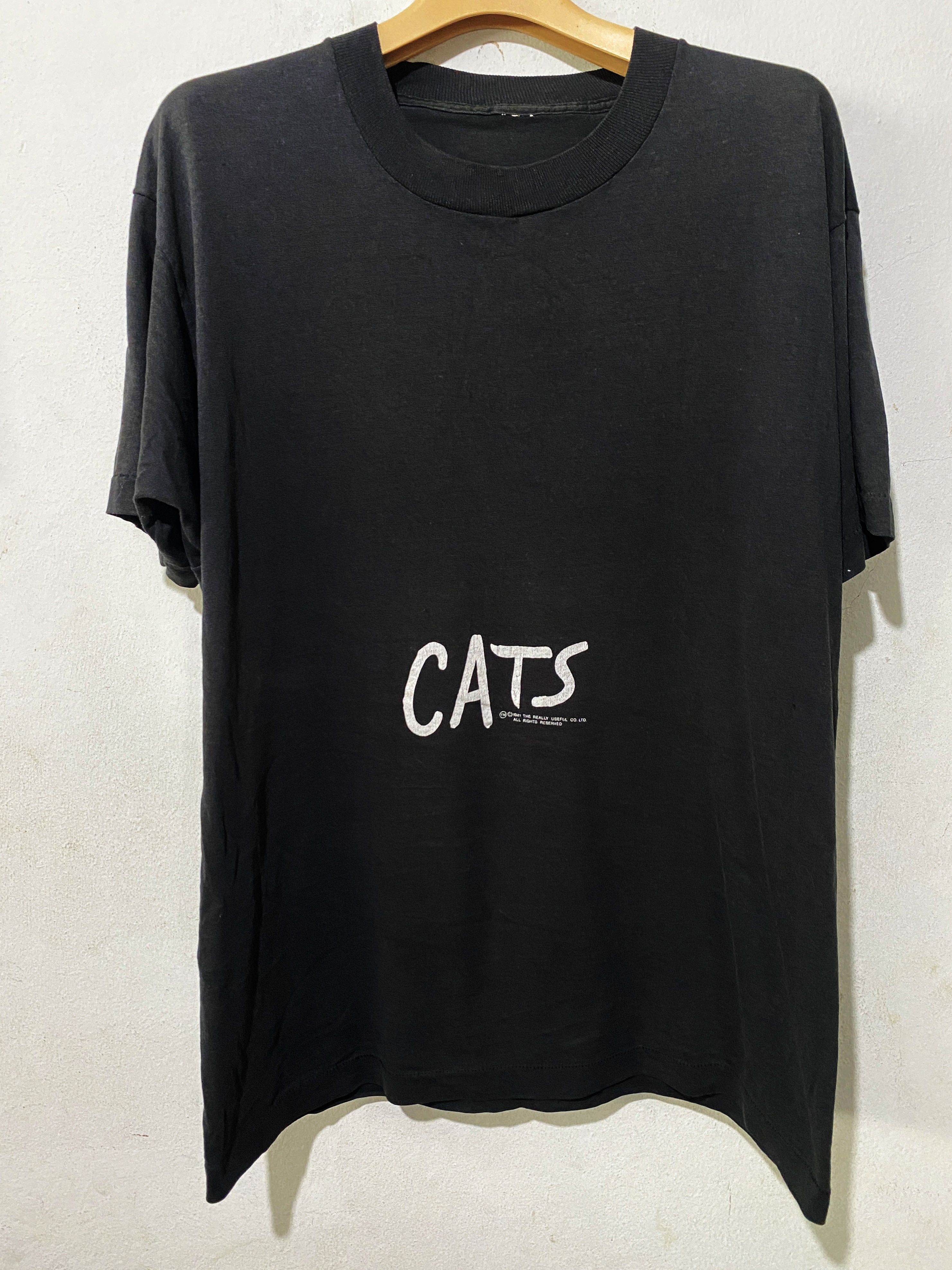 Vintage Vintage 80s Cats Andrew Lloyd Webber Shirt Size US L / EU 52-54 / 3 - 3 Thumbnail