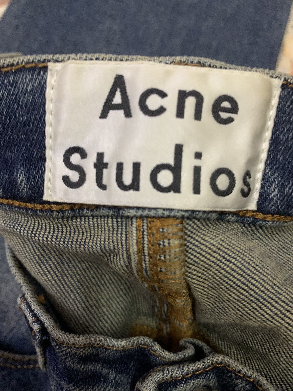 Acne Studios 💥 Acne Studios Blue Denim Size US 30 / EU 46 - 8 Thumbnail