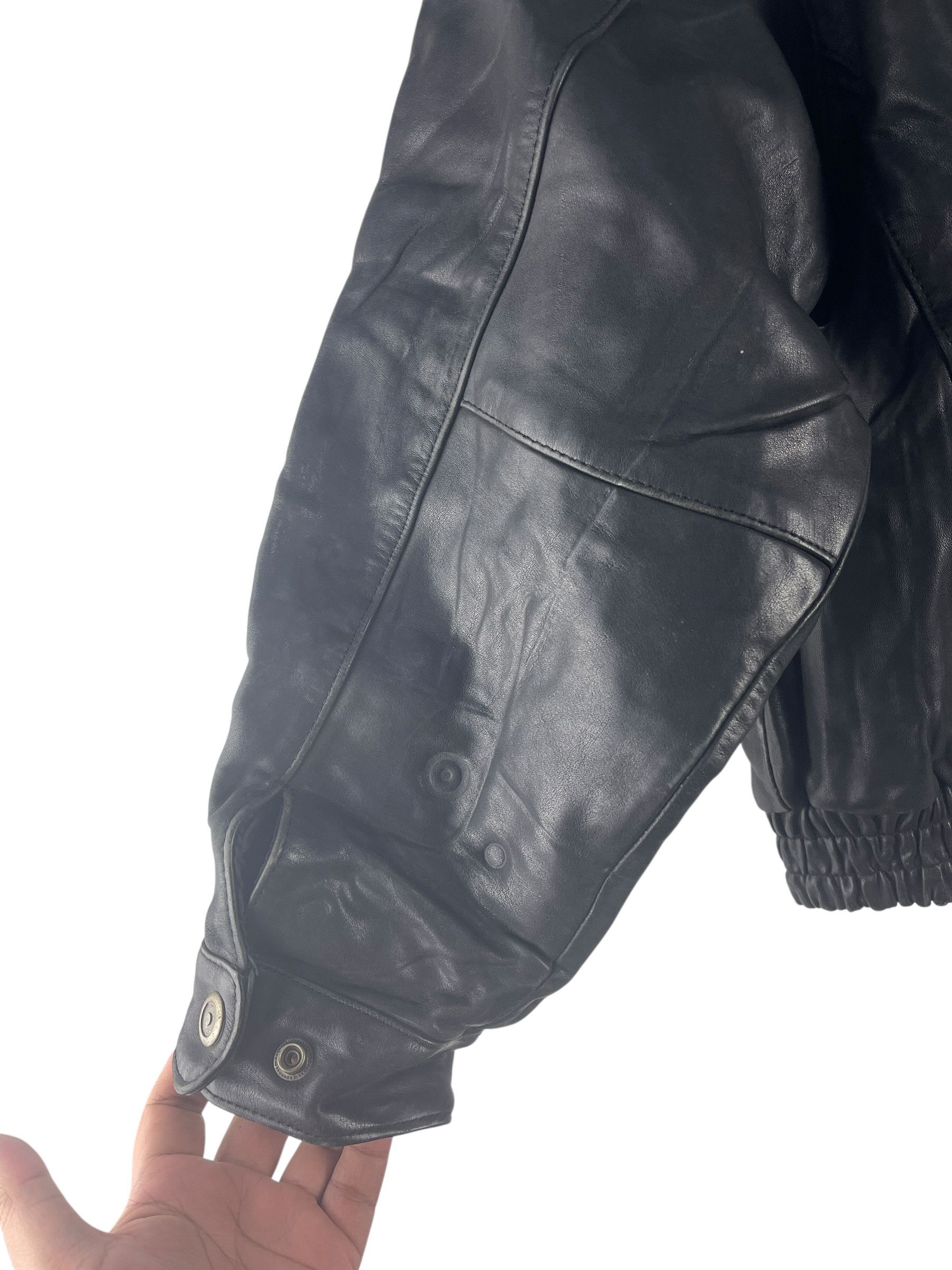 Harley Davidson Harley-Davidson Leather 90s Eagle Logo “An American Legend” Size US M / EU 48-50 / 2 - 12 Thumbnail