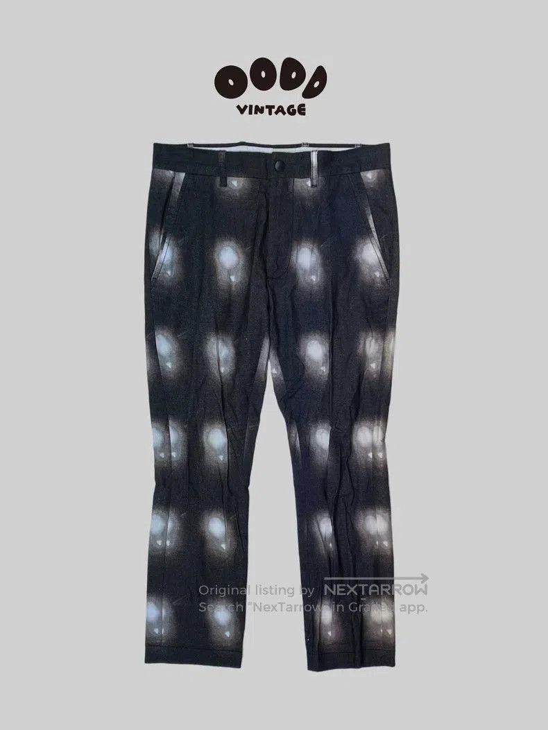 Ann Demeulemeester Ann Demeulemeester 13AW Bulb Print Tapered Pants. Size US 28 / EU 44 - 1 Thumbnail