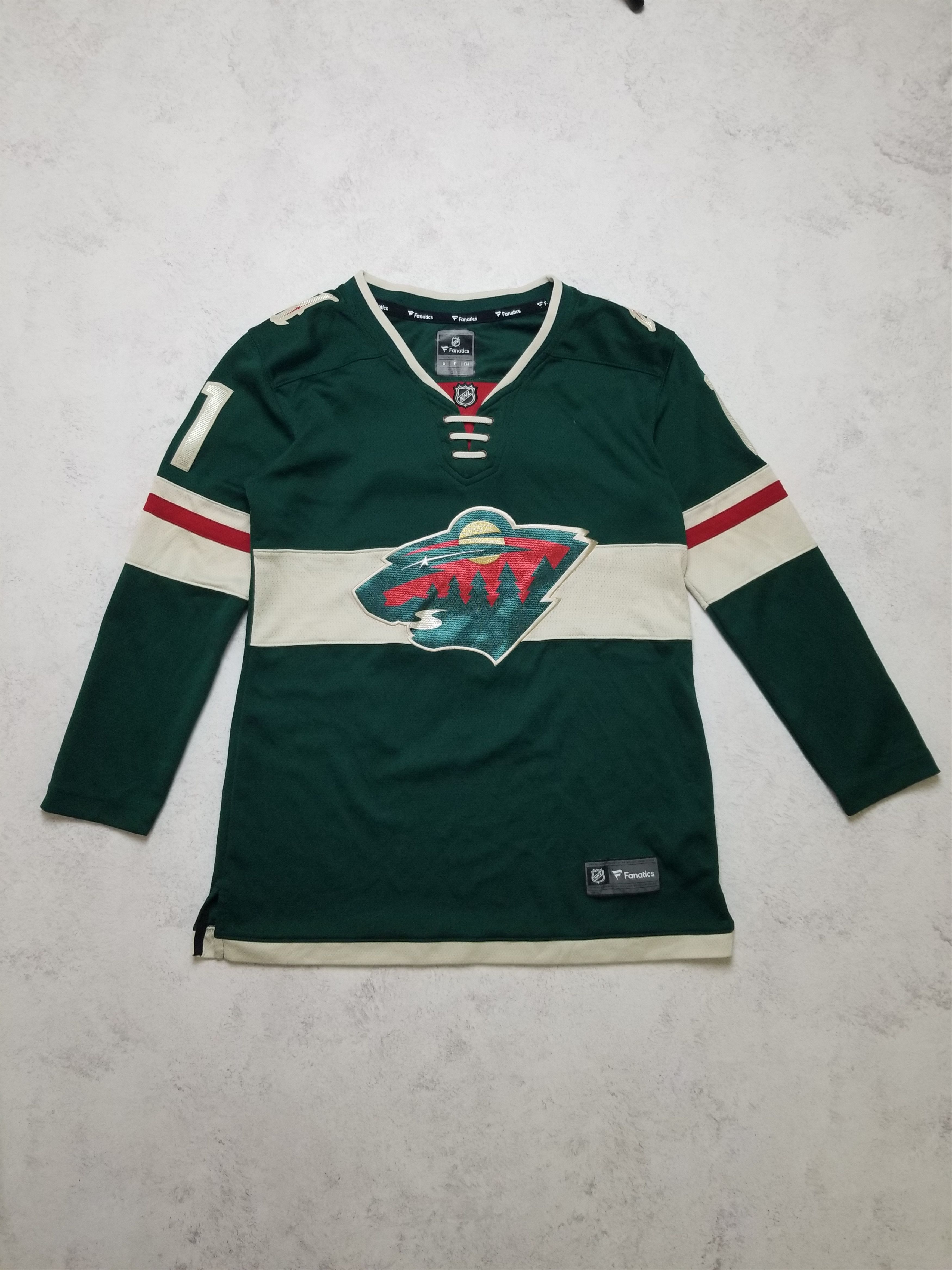 Other Fanatics NHL Zack Parise #11 Minnesota Wild Home Jersey Size S / US 4 / IT 40 - 1 Thumbnail