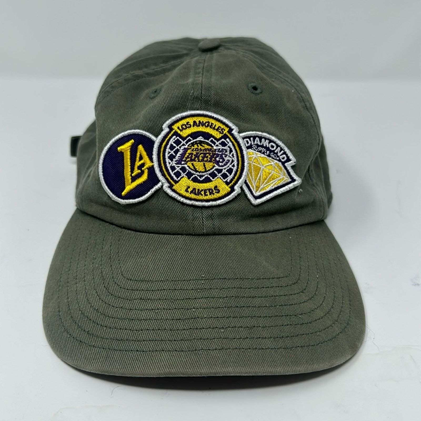 47 × Diamond Supply Co. × NBA Diamond Supply Co x 47 x NBA Los Angeles Lakers Baseball Hat Size ONE SIZE - 2 Thumbnail