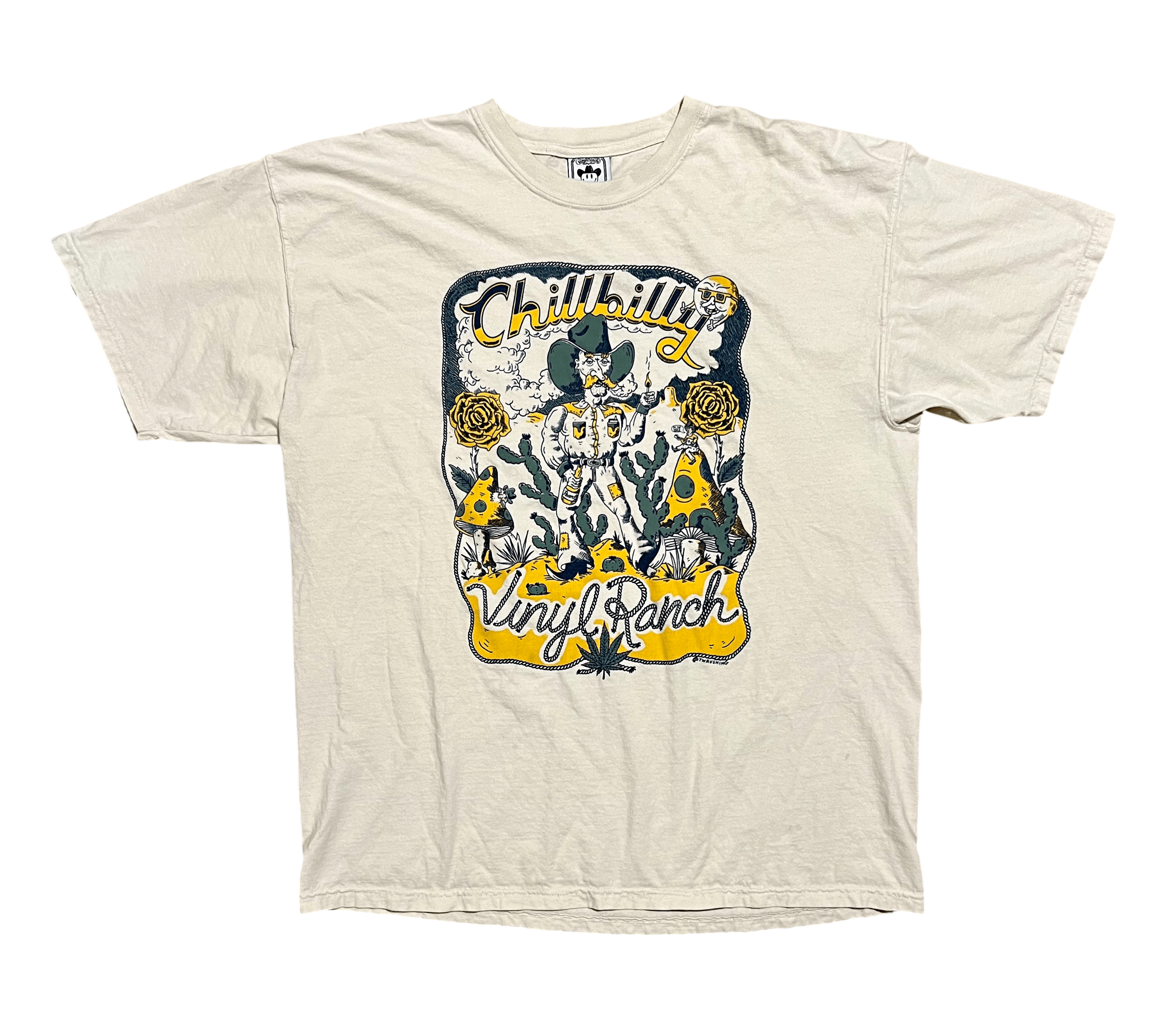 Other Chillbilly Vinyl Ranch Weed Stoner Mushrooms T-Shirt Size US XL / EU 56 / 4 - 1 Thumbnail