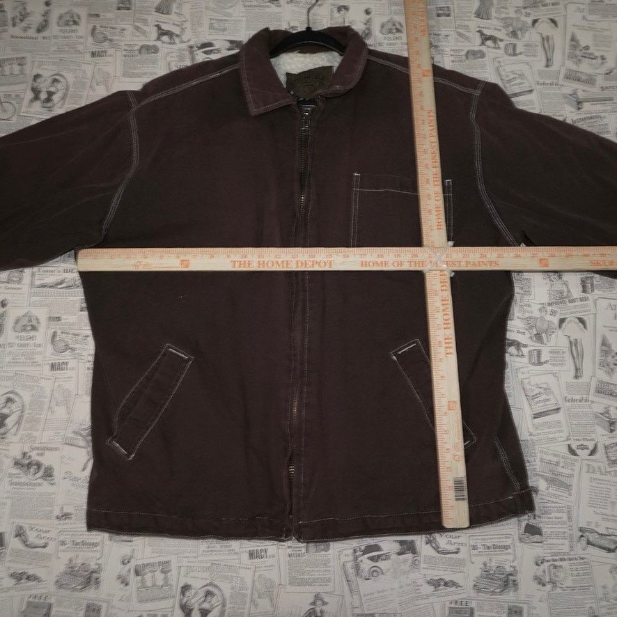 Vintage Large - Vintage Y2K Workwear brown faded 1990s heavy jacket Size US L / EU 52-54 / 3 - 4 Thumbnail