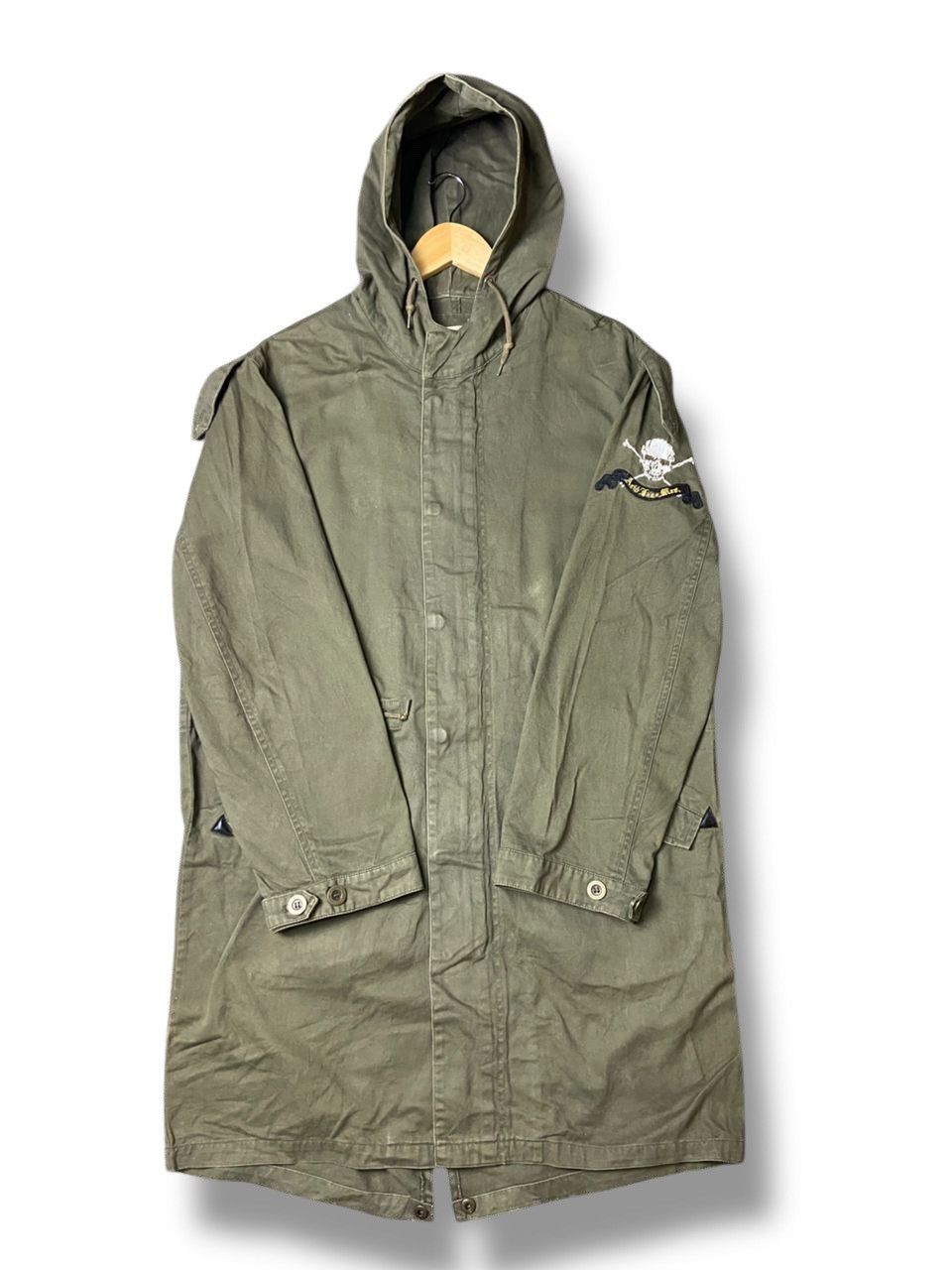 Japanese Brand × Vintage Acid Jazz Men Punk Hoodie Parka Jacket (117) Size US L / EU 52-54 / 3 - 2 Thumbnail
