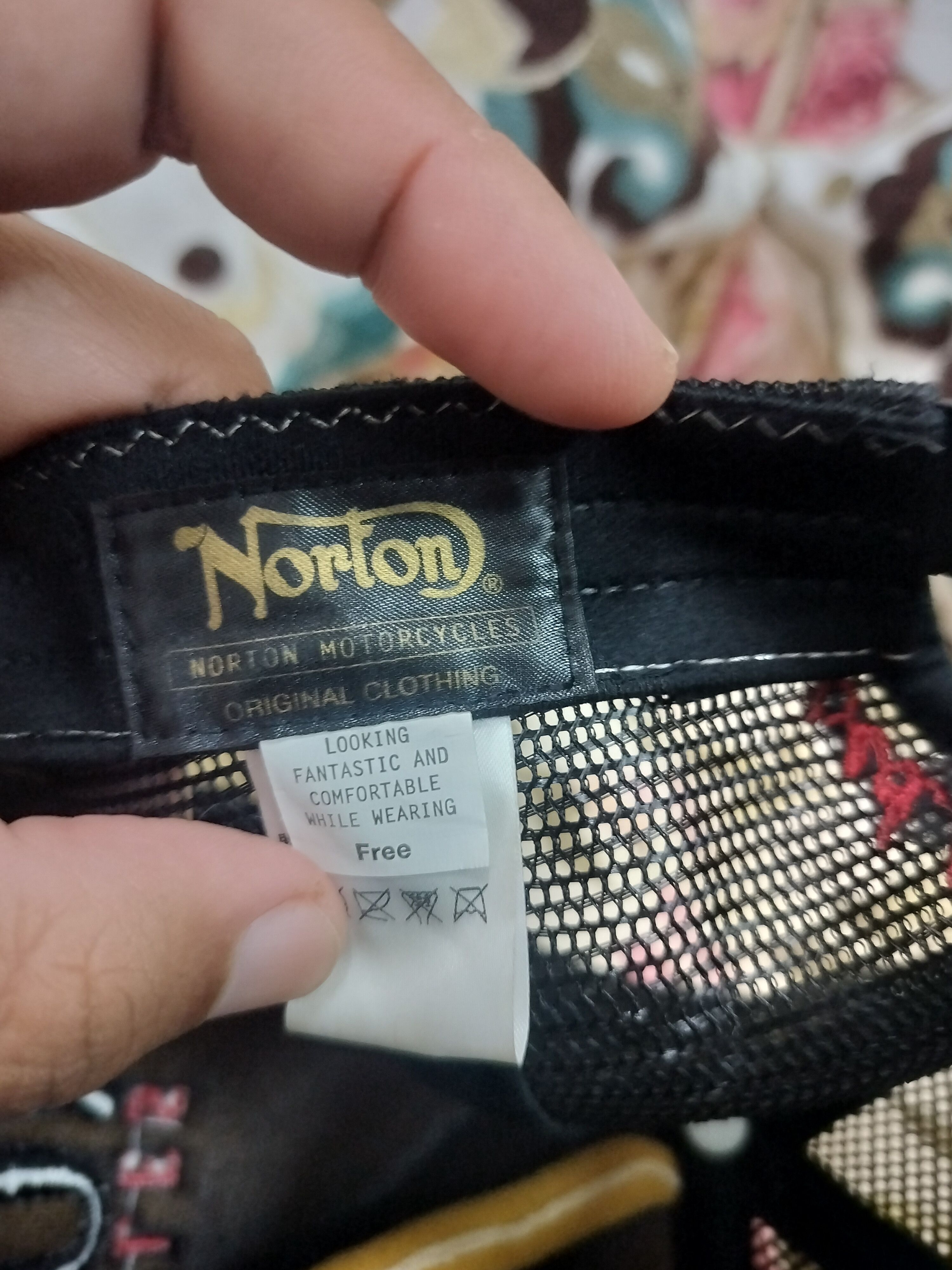 Norton Norton Motorcycle Cap Size ONE SIZE - 8 Thumbnail