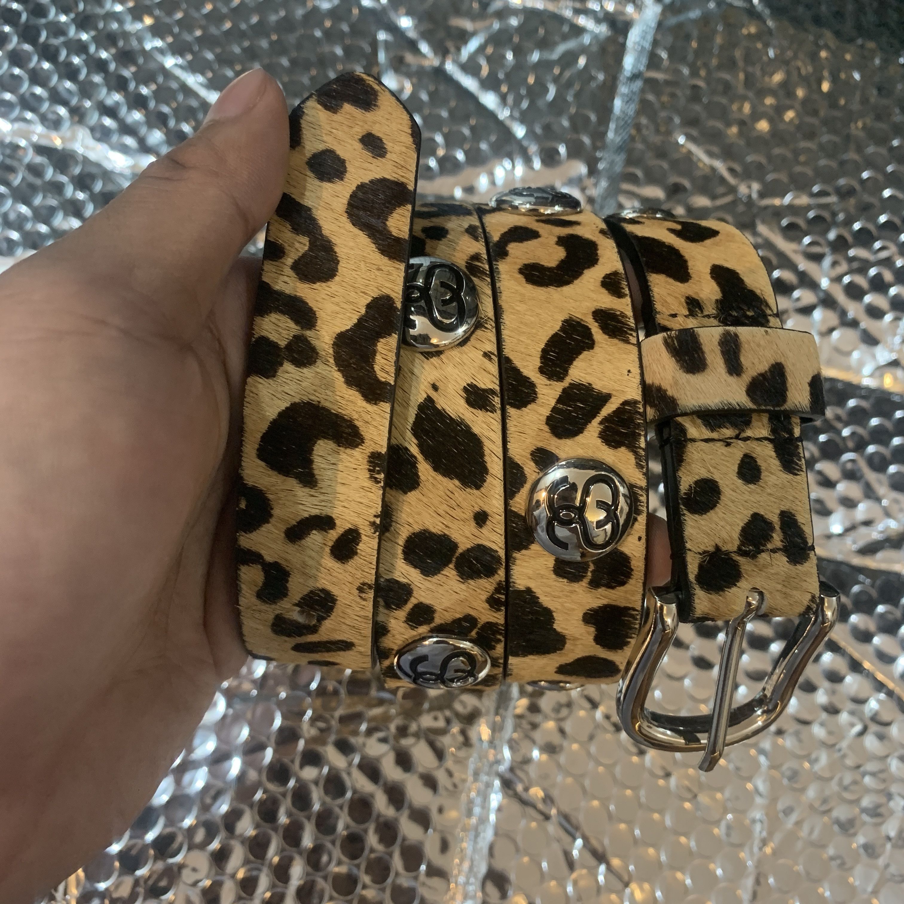 Stussy Stussy Animal Print Dress Belt Python Size S/M Rare | Grailed