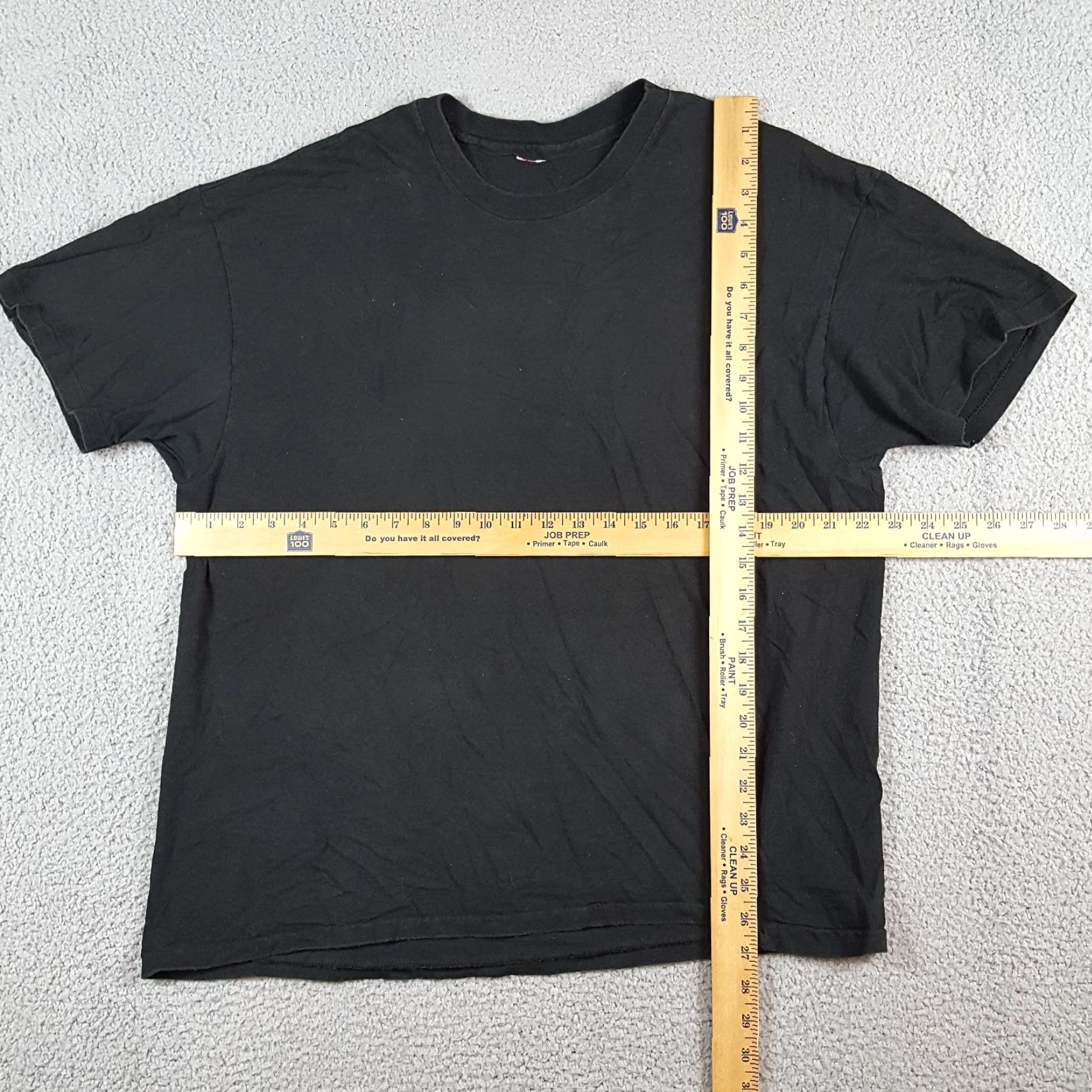 Vintage VINTAGE 90s Black Boxy Grunge Tee Men's XL T-Shirt Size XL Band T Shirt Short Sleeve Crew Neck Cotton Size US XL / EU 56 / 4 - 7 Thumbnail