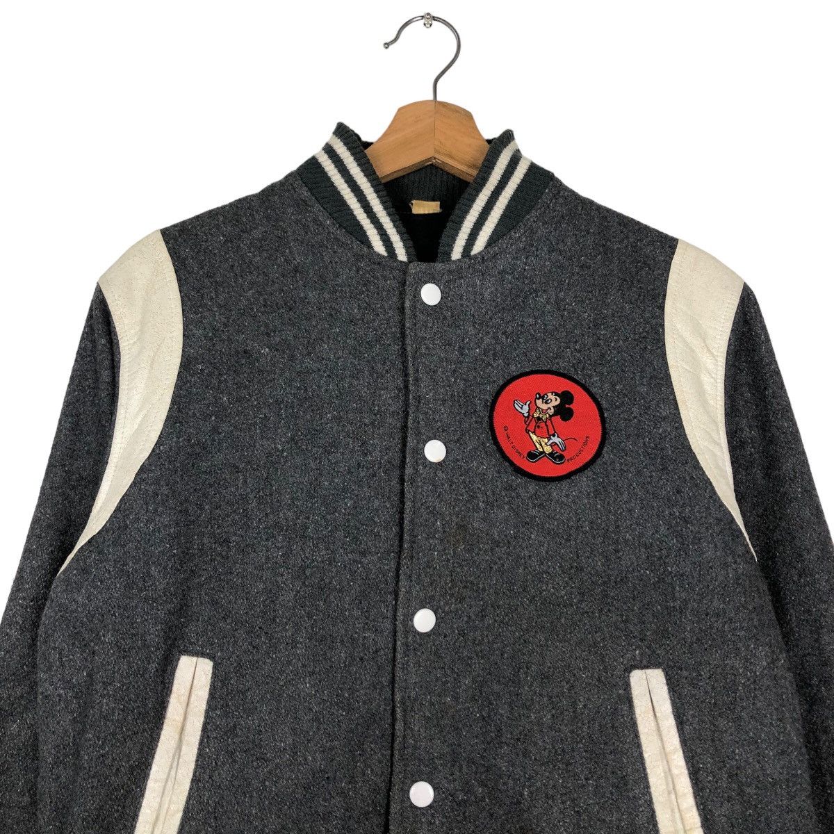 Cartoon Network 🔥Vintage Bombet Jacket Mickey Mouse Walt Disney Big Logo Size US S / EU 44-46 / 1 - 3 Thumbnail
