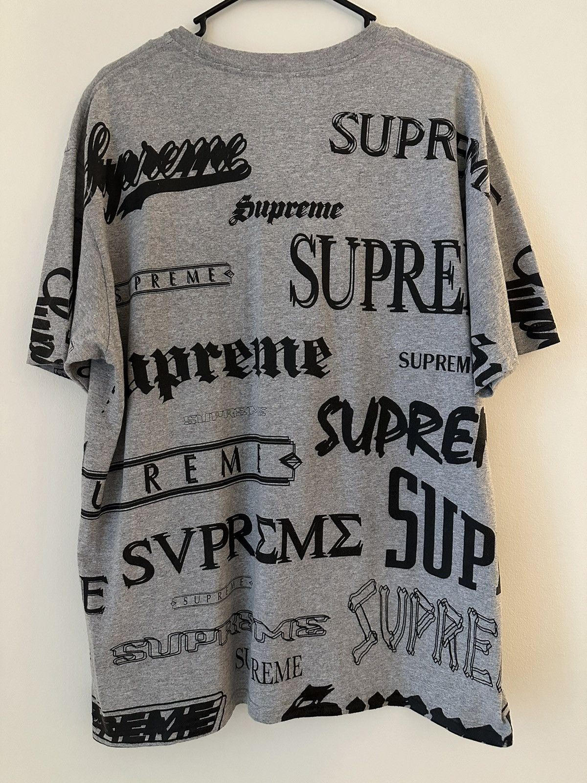 Supreme Supreme Multi Logo Tee Size US L / EU 52-54 / 3 - 3 Thumbnail