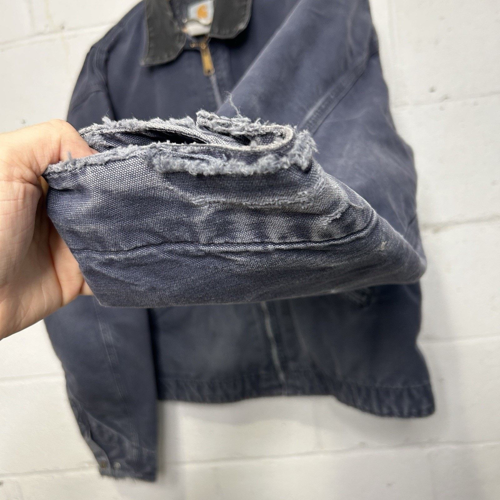 Carhartt Vintage Carhartt Blanket-Lined Detroit Jacket “Petrol” J64 Size US XL / EU 56 / 4 - 13 Thumbnail