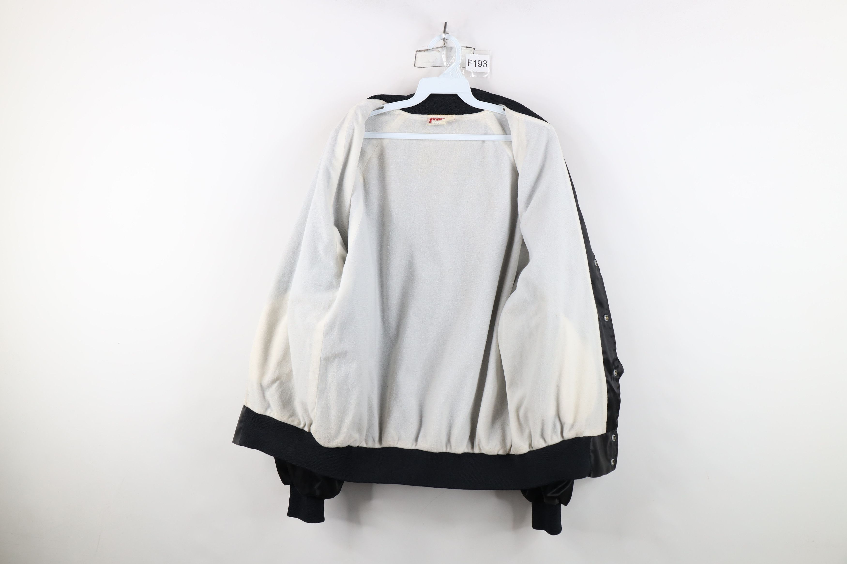 Vintage Vintage 80s Hercules Engines Racing Satin Bomber Jacket USA Size US L / EU 52-54 / 3 - 11 Thumbnail