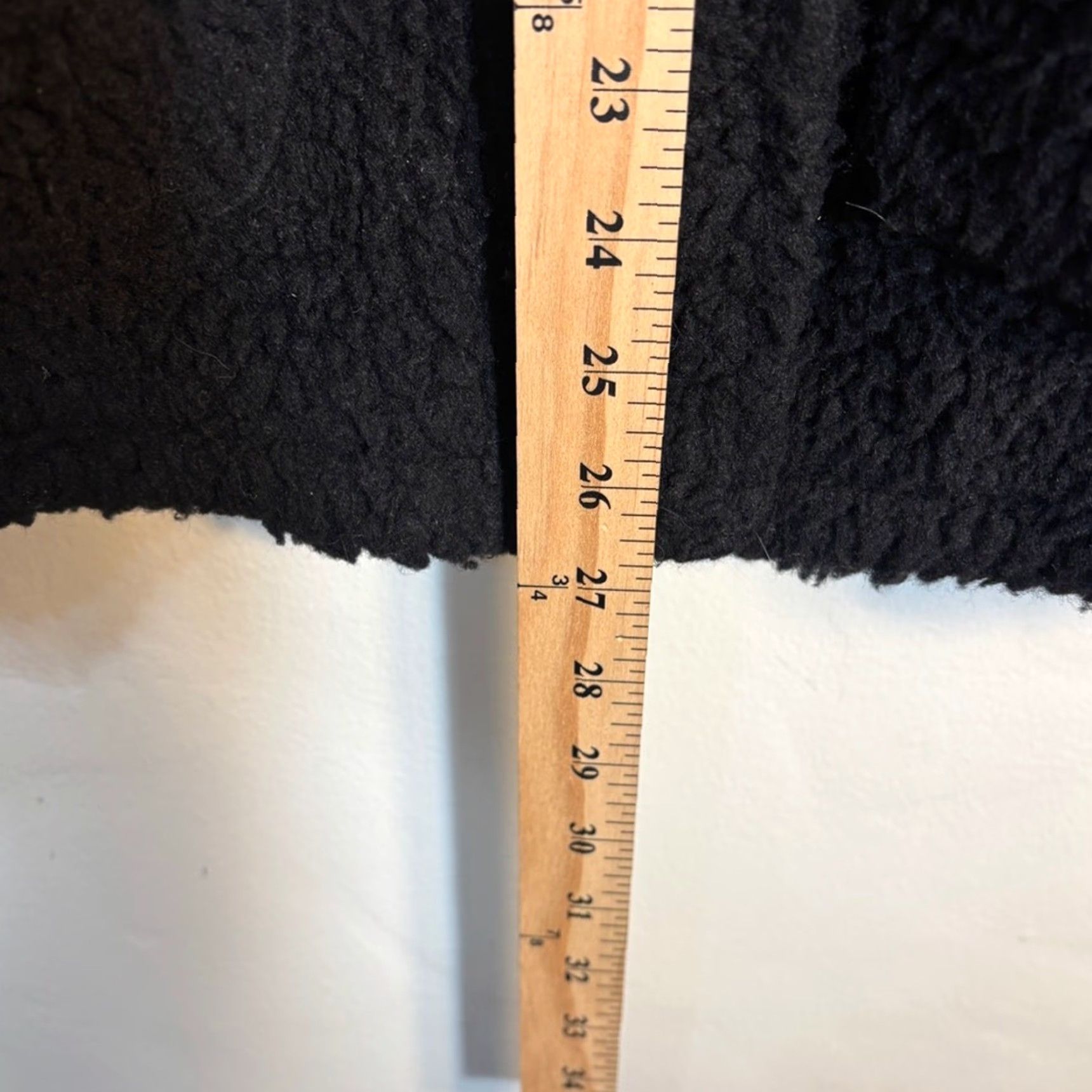 Vintage CoffeeShop New York Jacket Women XS Black Teddy Coat Faux Fur Size XS / US 0-2 / IT 36-38 - 7 Thumbnail