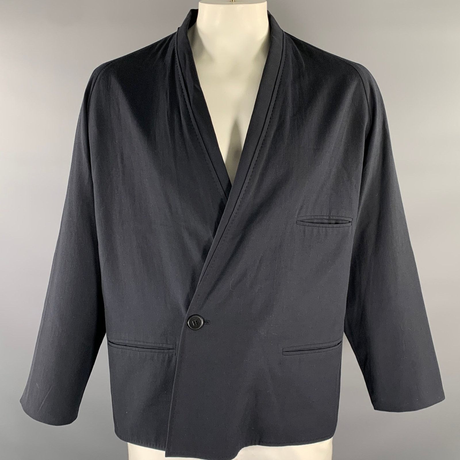 ジャケット・アウター LEMAIRE STAND COLLAR OVERSHIRT ZINC Lemaire Stand Collar Overshirt Zinc Size 44 22AW | Grailed