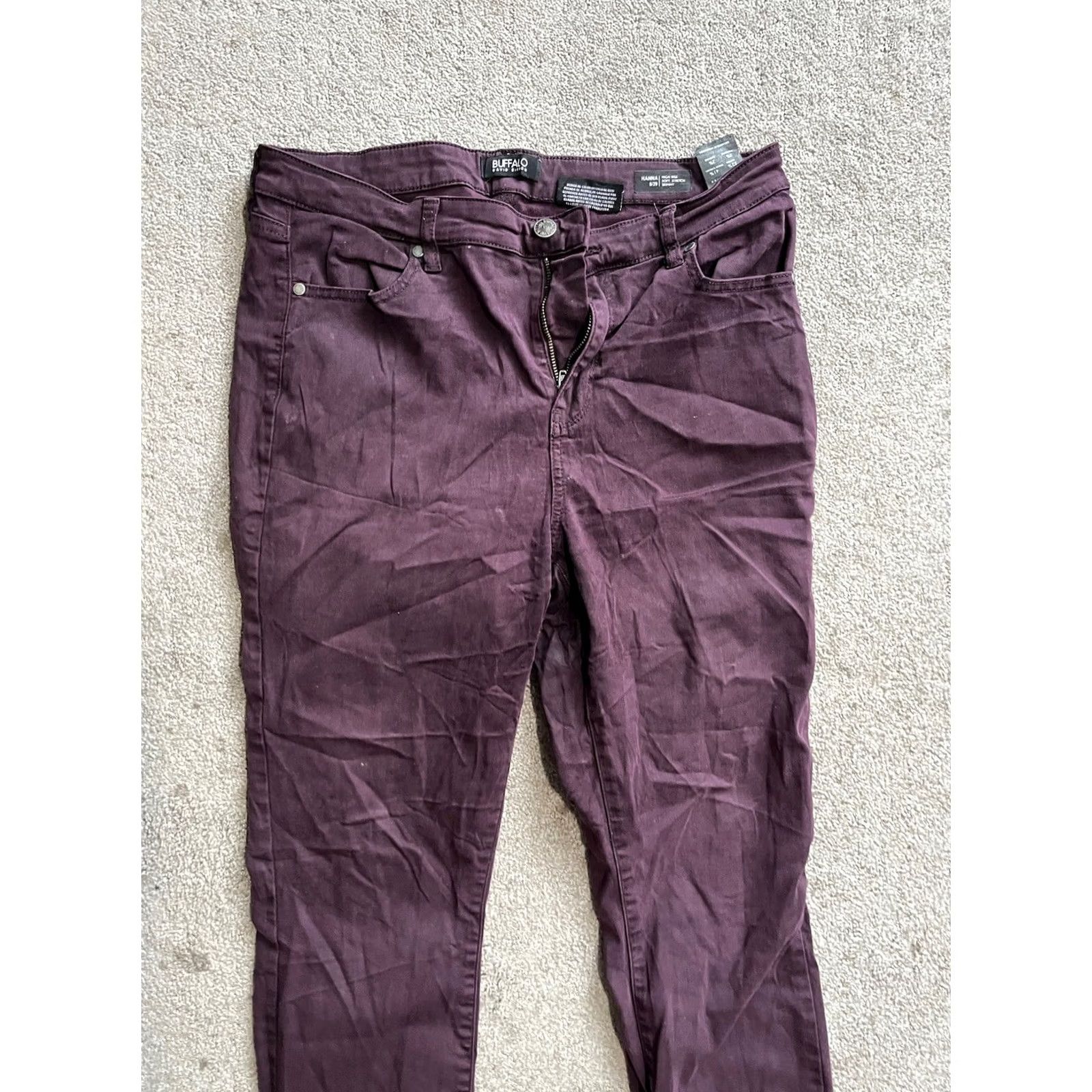 Buffalo David Bitton BUFFALO David Bitton Jeans Women’s Hanna High Rise Skinny 8/29 Purple Plum Size 30" / US 8 / IT 44 - 2 Thumbnail