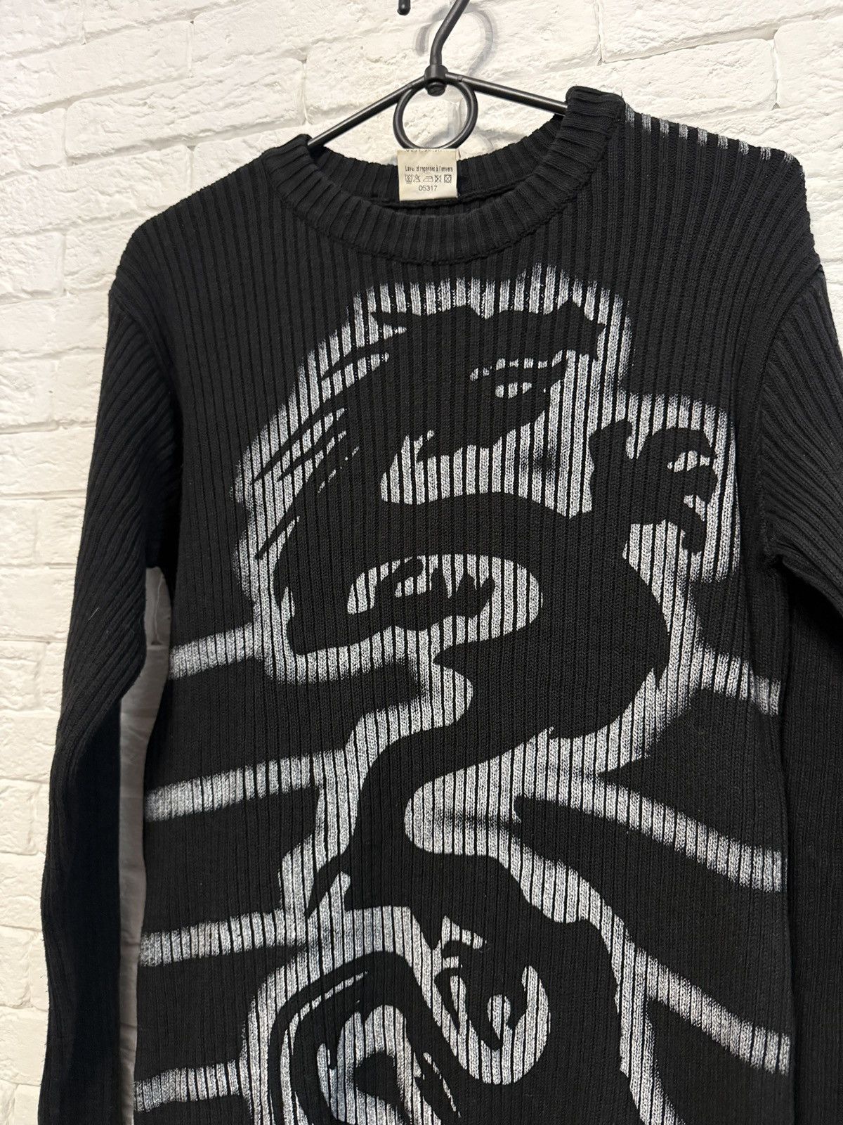 Japanese Brand × Vintage Y2K Vintage Sweater Yohji Yamamoto Japanese Style Opium Size US S / EU 44-46 / 1 - 2 Thumbnail