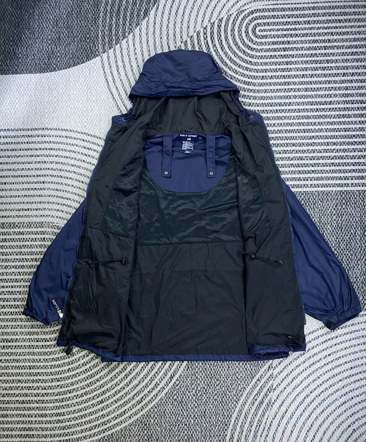 Polo Ralph Lauren Vintage Polo Sport Nylon Zipper Long Jacket Size US XXL / EU 58 / 5 - 6 Thumbnail