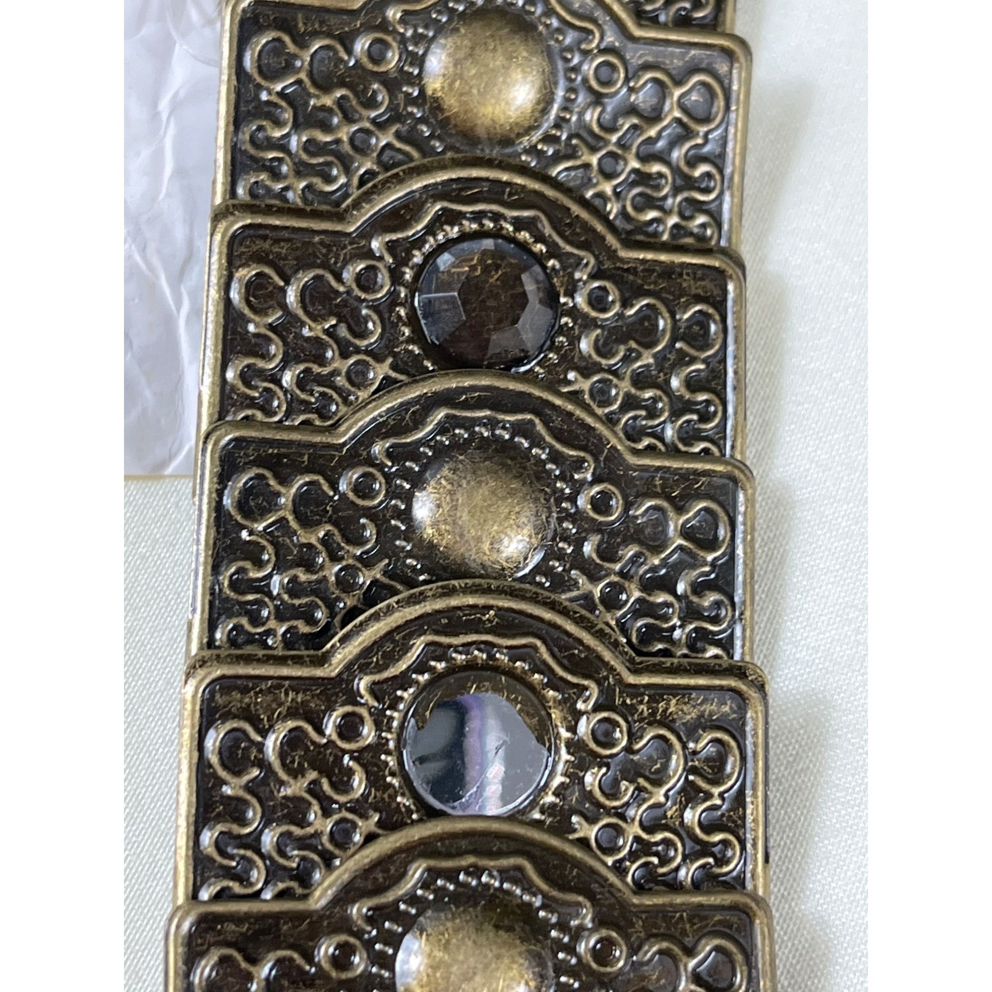 Steve Madden Steve Madden SKU 7678 Womens Antique Style Metal and Elasti Size ONE SIZE - 8 Thumbnail