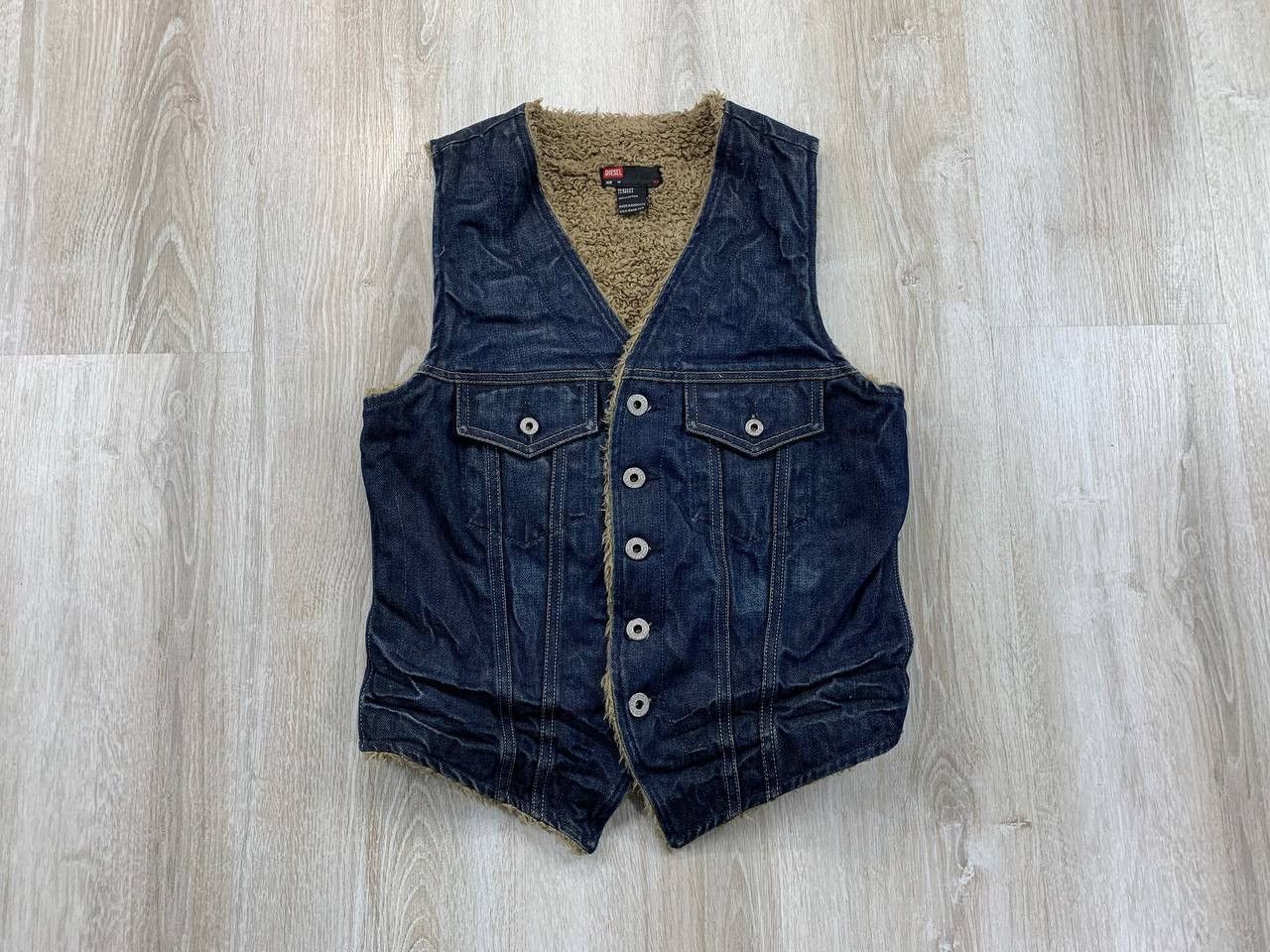 Diesel × Vintage Womens denim vest Diesel Size M Size M / US 6-8 / IT 42-44 - 2 Thumbnail