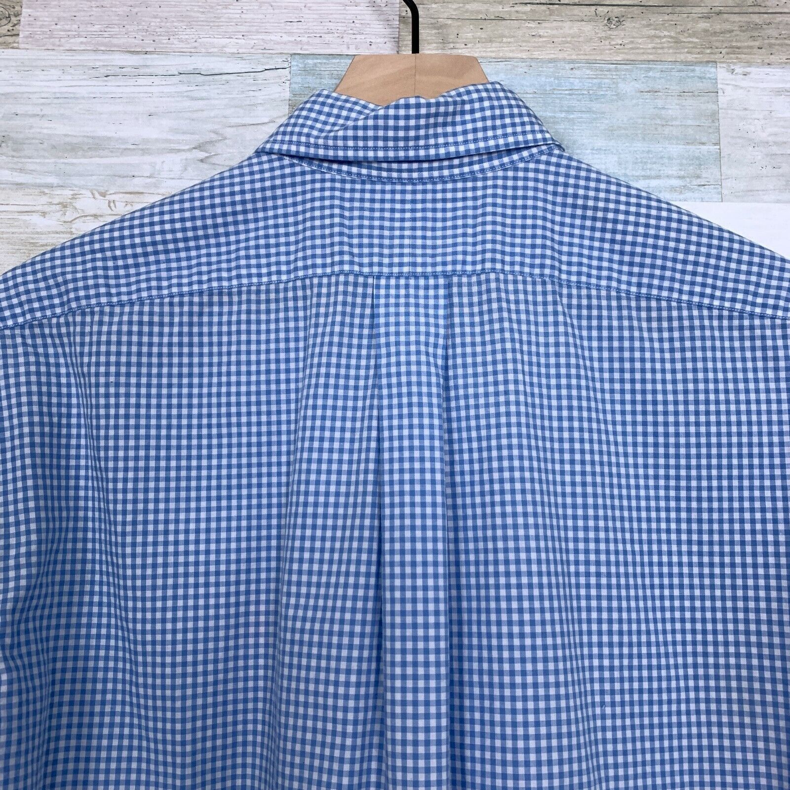 Ralph Lauren Ralph Lauren Blake Shirt Blue Gingham Short Sleeve Mens M Size US M / EU 48-50 / 2 - 5 Thumbnail