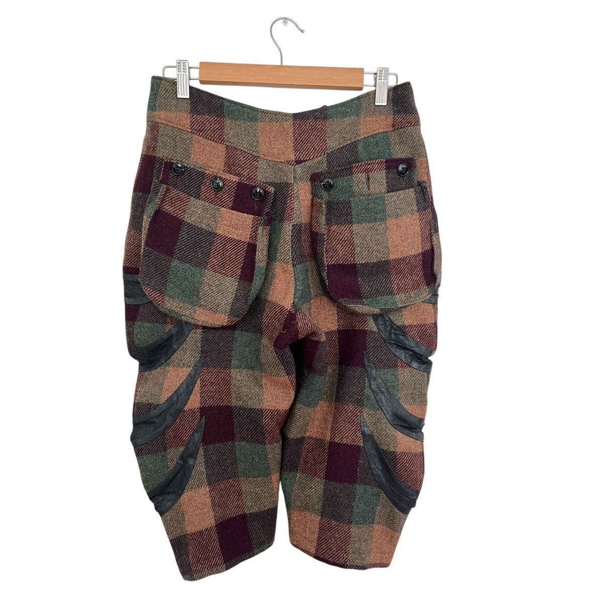 Japanese Brand Biopolitic plaid capris Size US 30 / EU 46 - 3 Thumbnail