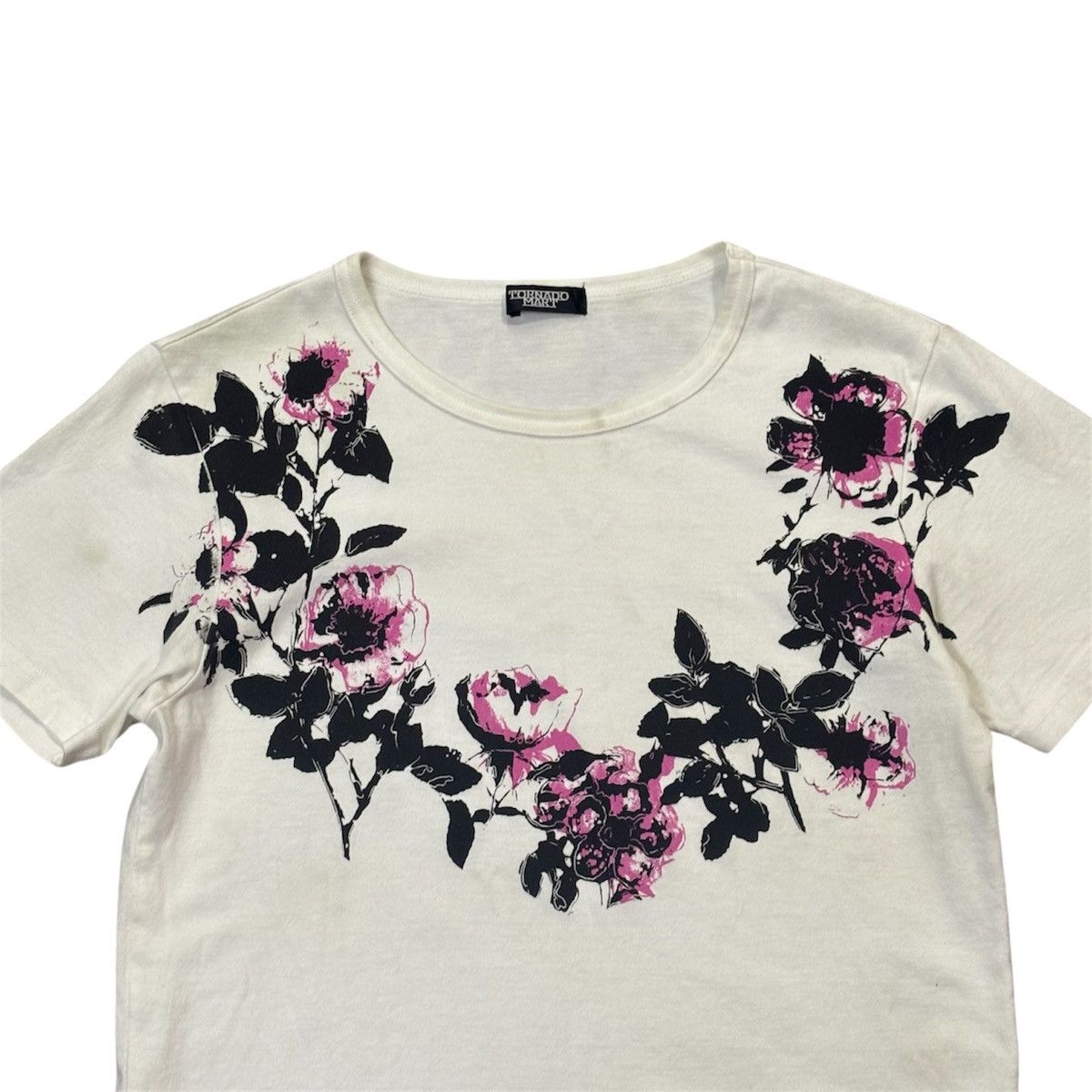 Tornado Mart Tornado Mart T-Shirt, Floral Motif Size S / US 4 / IT 40 - 2 Thumbnail