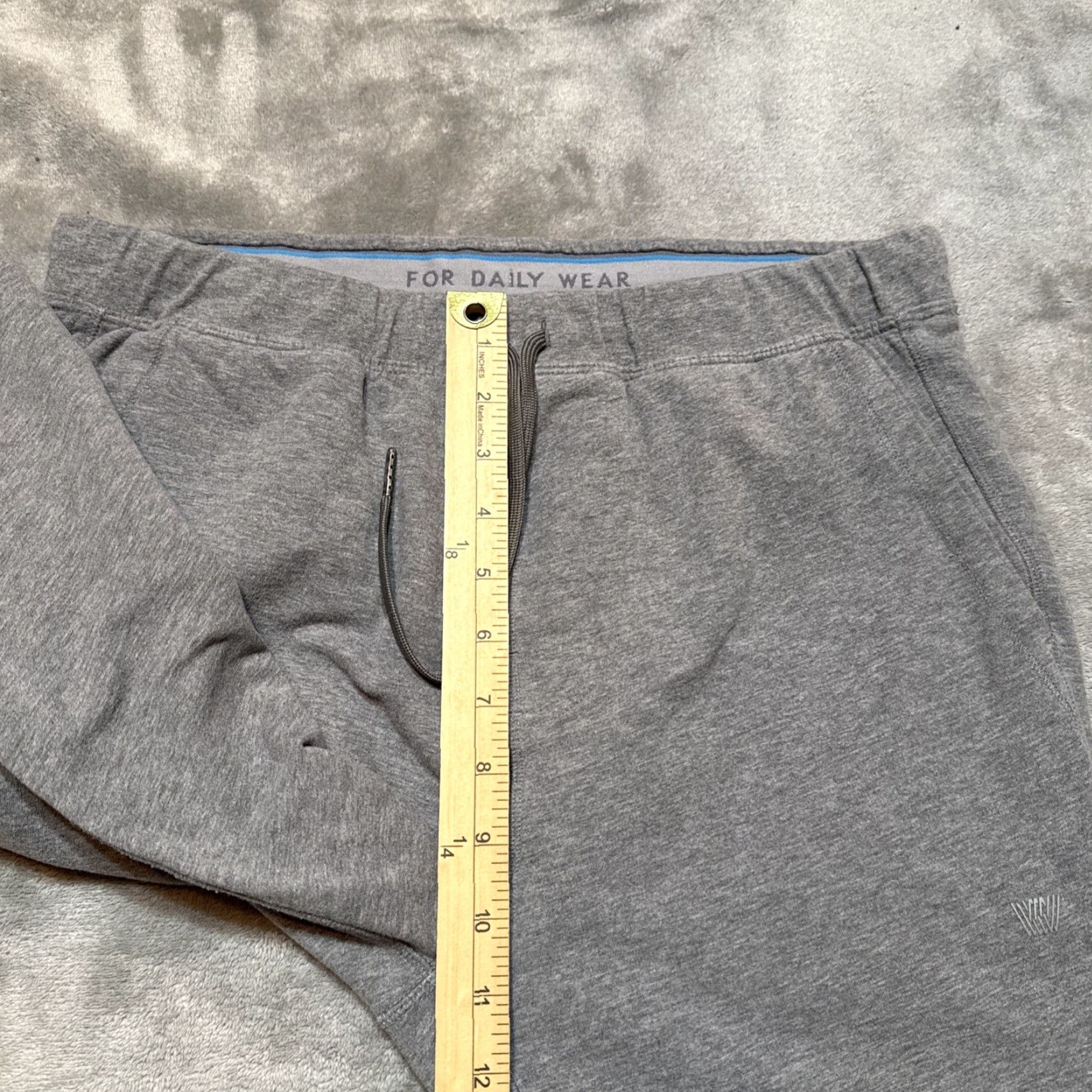 Vintage Mack Weldon Sweatpants Mens Medium Heather Gray Cotton Mid Rise Pants Regular Mens Size US 31 - 7 Thumbnail