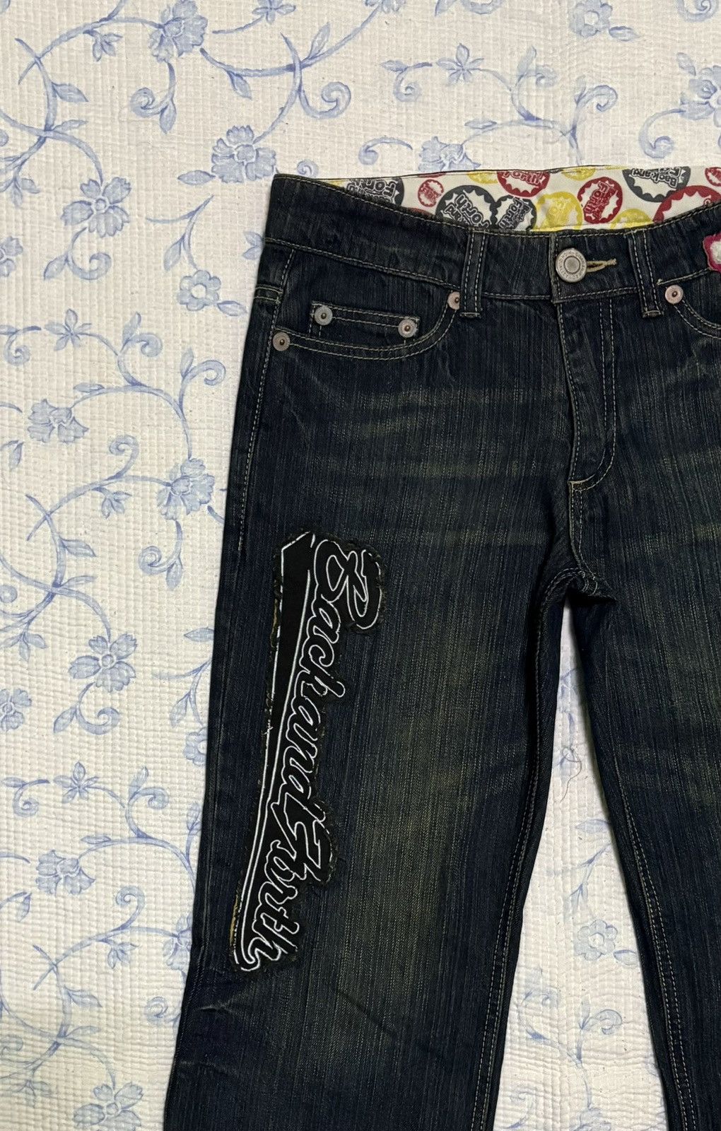 Japanese Brand Japanese High Quality Streetwear Jeans Distressed Denim Size US 31 - 5 Thumbnail