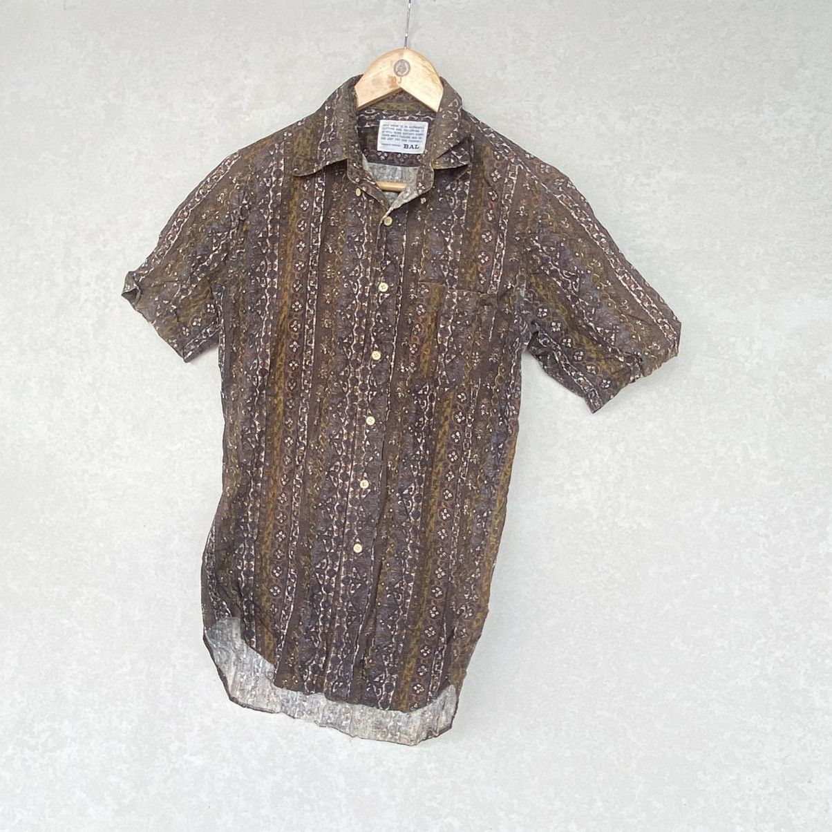 Other Vintage Brown And Cream Paisley Button Up Shirt Size S Size US S / EU 44-46 / 1 - 2 Thumbnail