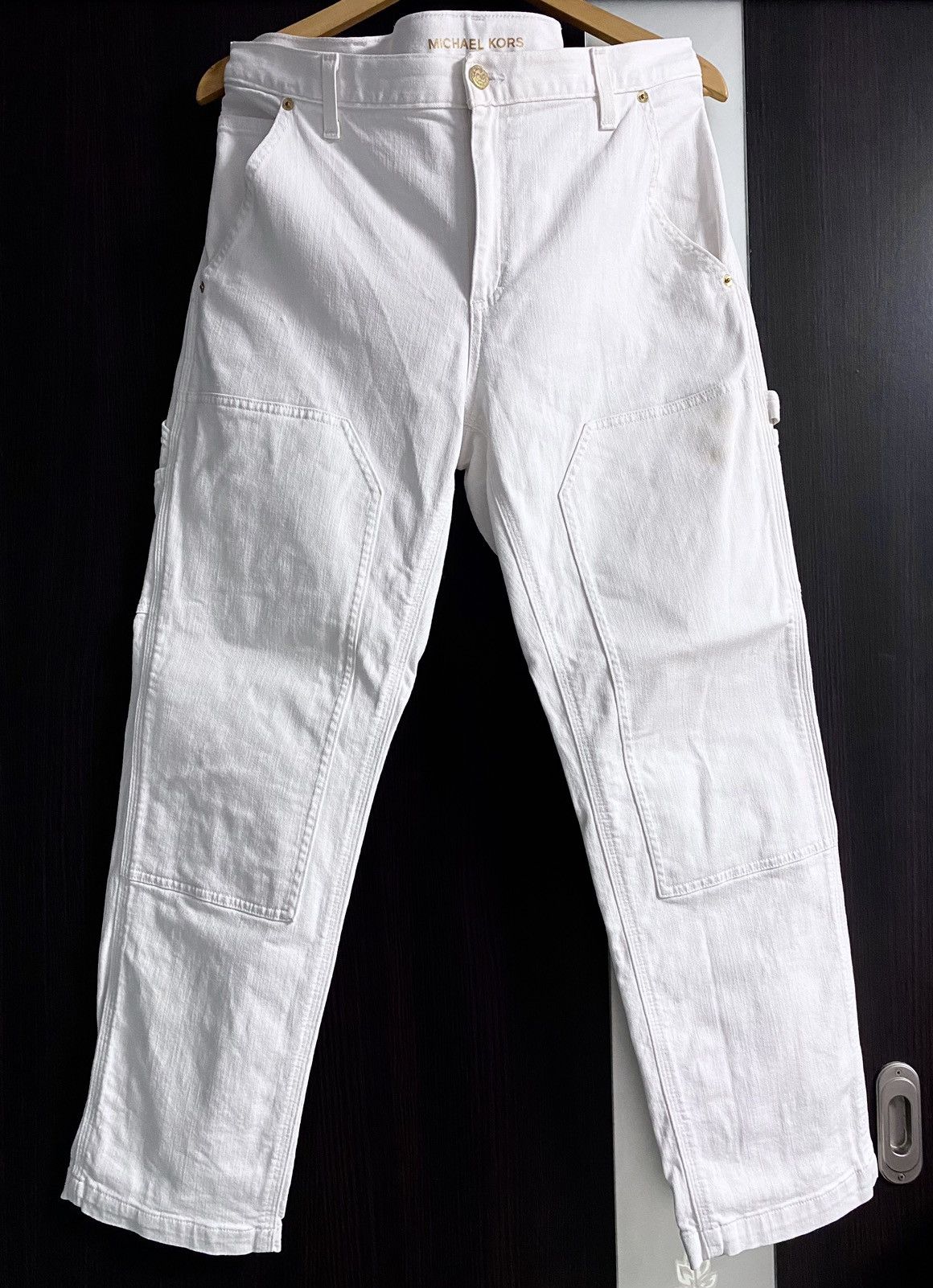 Michael Kors Double Knee Carpenter Pant Trousers Jeans Denim