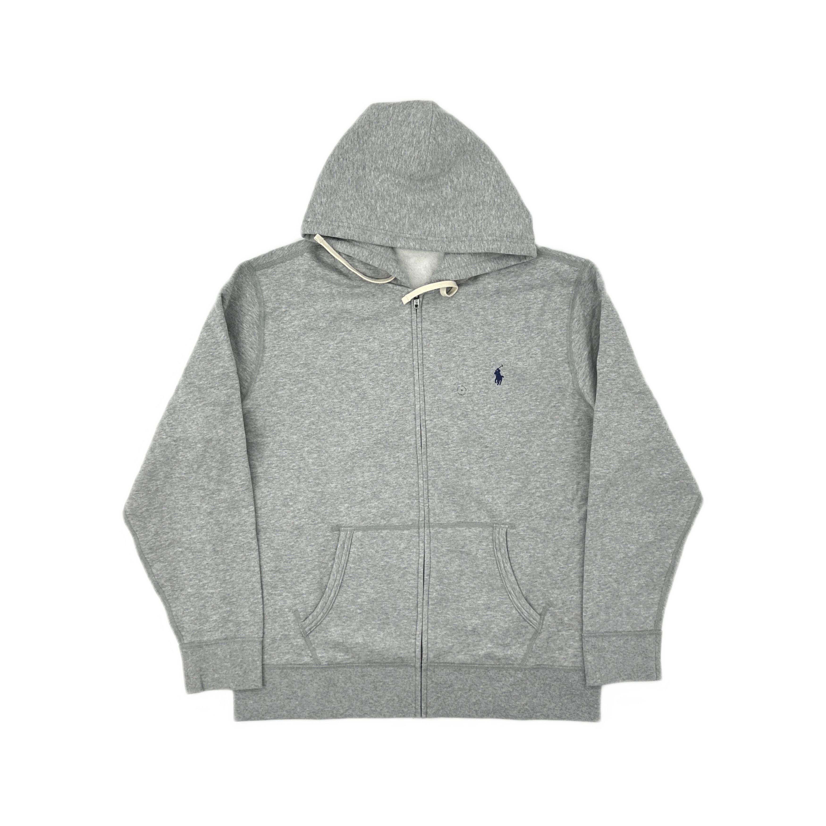 Polo Ralph Lauren Polo Ralph Lauren Gray Full Zip Hoodie Size XL Size US XL / EU 56 / 4 - 1 Thumbnail