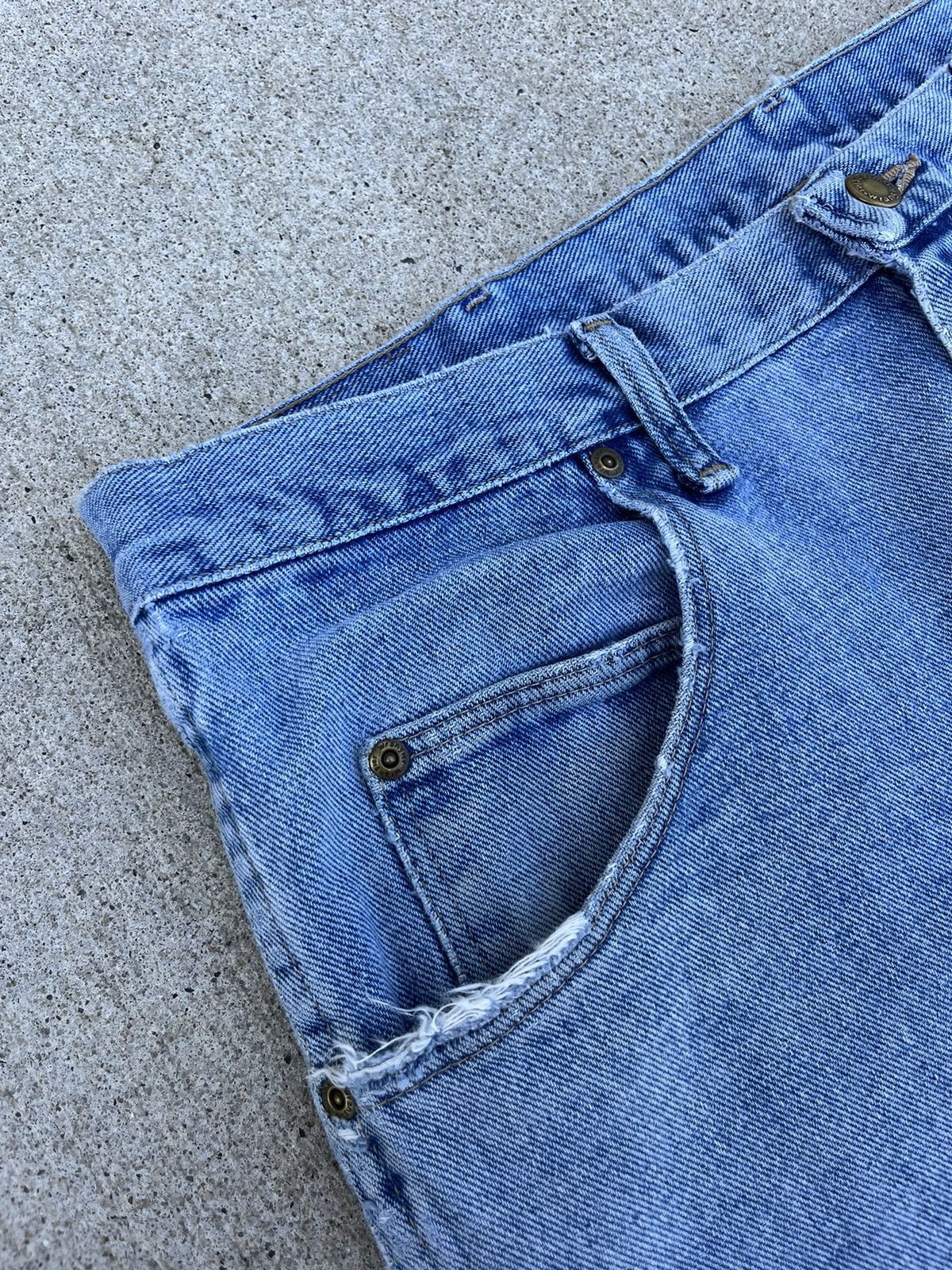 JNCO × Vintage × Wrangler Crazy Vintage Y2K Wrangler Jeans Size US 38 / EU 54 - 5 Thumbnail