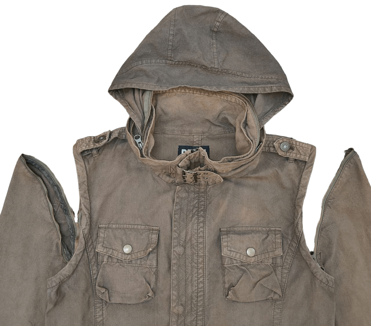 PPFM 💥LAST CALL💥 PPFM Tactical Faded Jacket Size US M / EU 48-50 / 2 - 12 Thumbnail