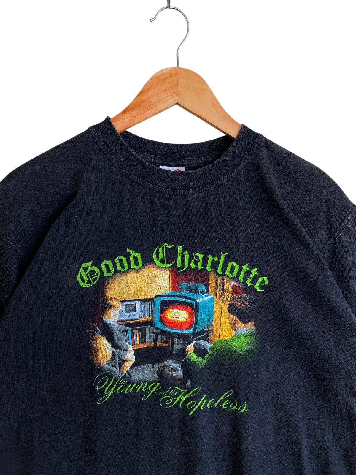 Band Tees Very Rare Vintage Rock Band Good Charlotte T-shirt 2003s Size US M / EU 48-50 / 2 - 3 Thumbnail