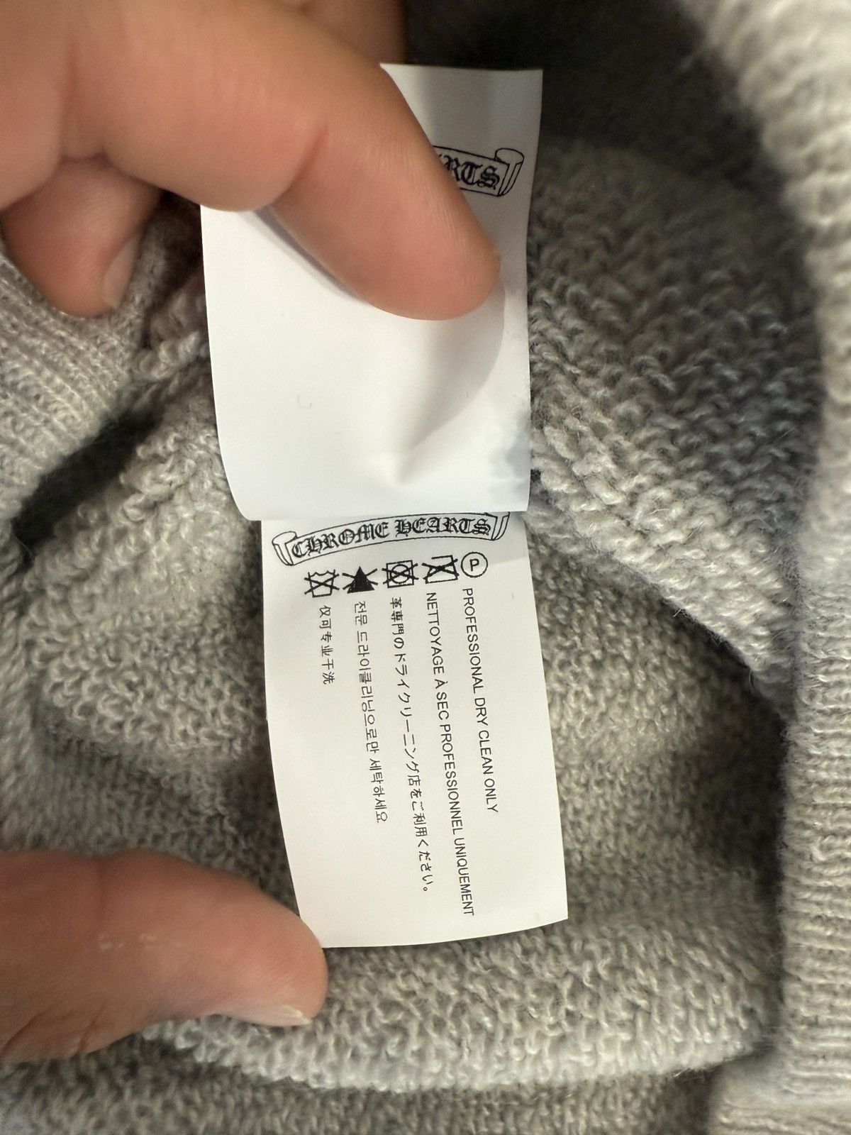 Chrome Hearts Chrome Hearts Embroidered Cashmere Knit Sweater Size US M / EU 48-50 / 2 - 6 Thumbnail