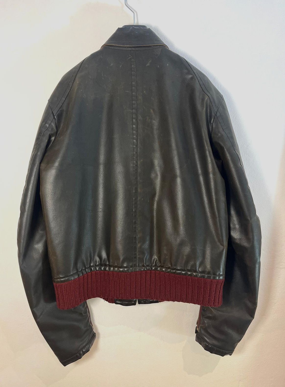 Dsquared2 squared2 F/W 2003 Arm Full-Zipper PVC Rider Jacket Size US L / EU 52-54 / 3 - 3 Thumbnail
