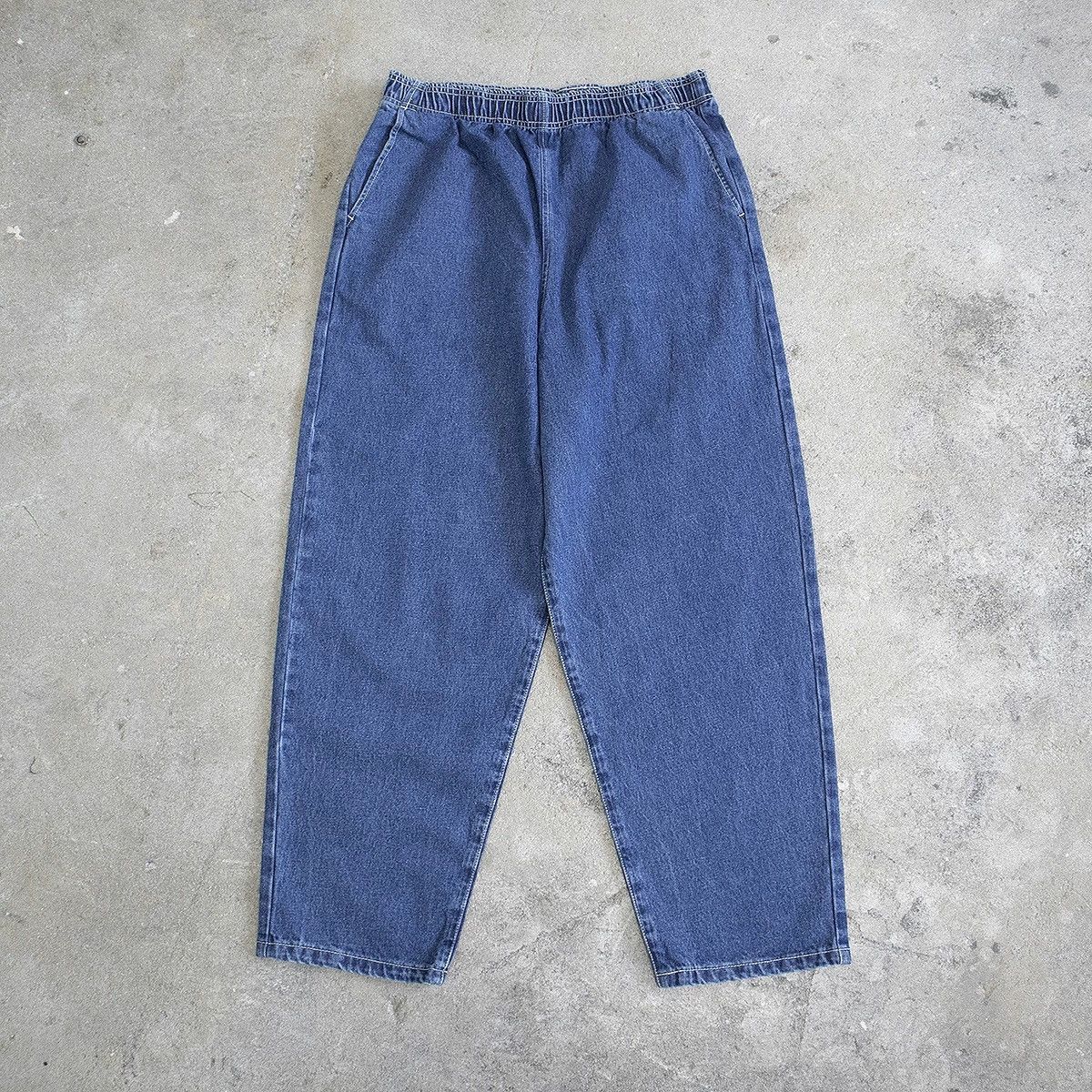 Japanese Brand FreshService CORPORATE EASY DENIM PANTS Size US 32 / EU 48 - 2 Thumbnail