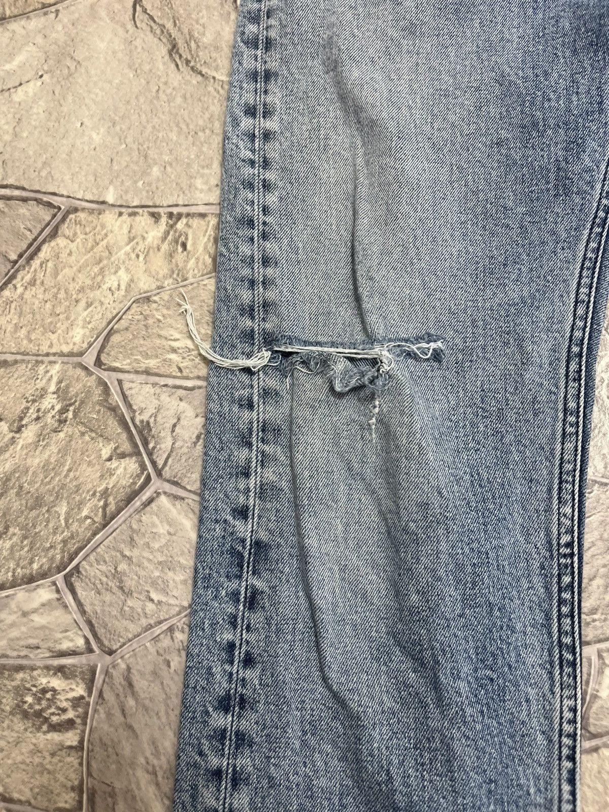 Stone Island Vintage Stone Island Jeans Patch Pocket Straight Fit Casual Size US 32 / EU 48 - 11 Thumbnail