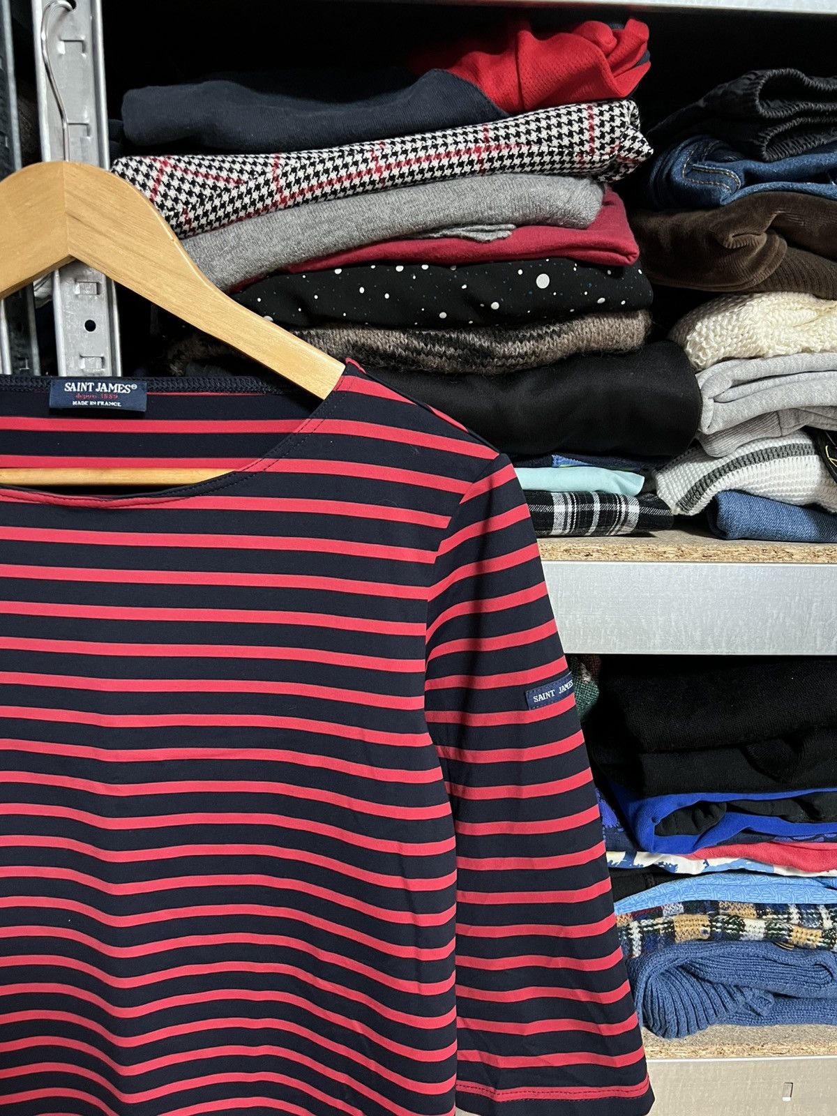 Saint James Saint James Asap Rocky Striped 3/4 Sleeve T Shirt Size M Size M / US 6-8 / IT 42-44 - 2 Thumbnail