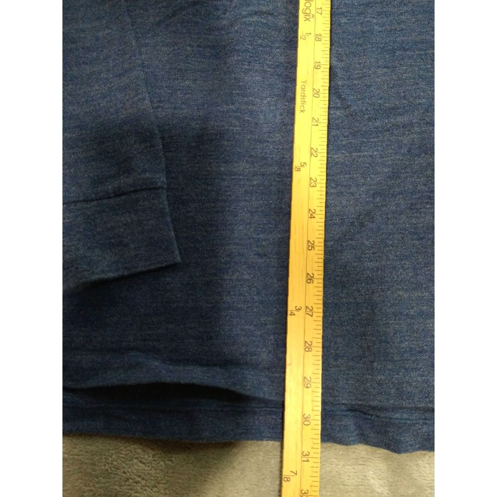 Polo Ralph Lauren Polo Ralph Lauren Shirt Mens 2XB Big Tall Blue Long Sleeve Polo Logo Cotton Shirt Big & Tall Mens Blue 2XBBasic? Size US XXL / EU 58 / 5 - 3 Thumbnail