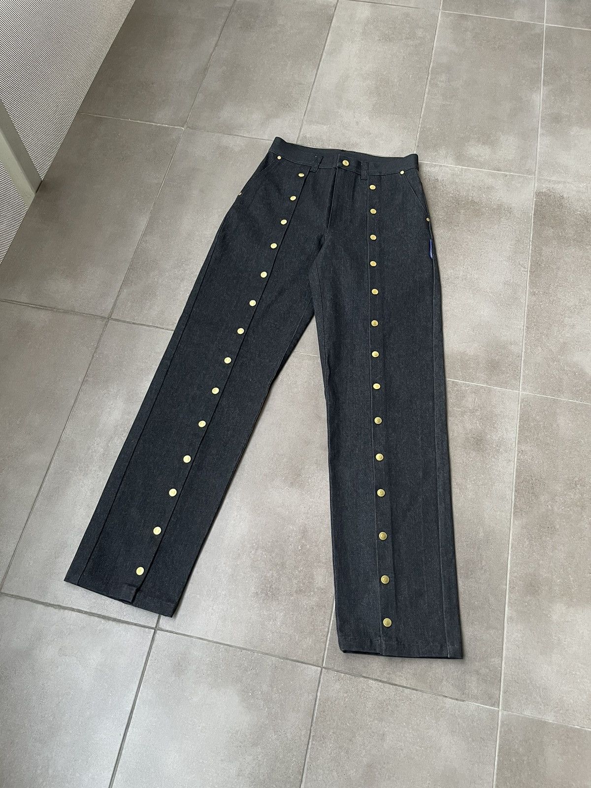 !DS! SS23 Nikolaj Storm Chaco Washed Black Pants