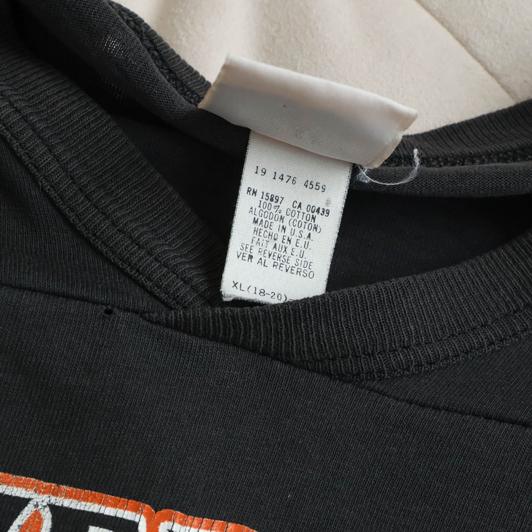 Vintage Vintage 80's University Of Texas Jersey Cut & Sew Shirt Size US L / EU 52-54 / 3 - 3 Thumbnail