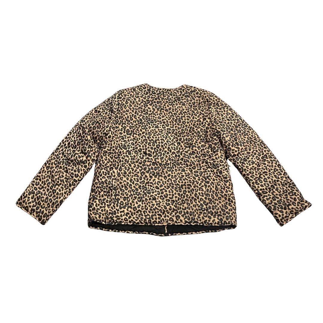 Talbots Quilted Reversible Button Jacket Allover Animal Chic NWT Size L / US 10 / IT 46 - 2 Thumbnail