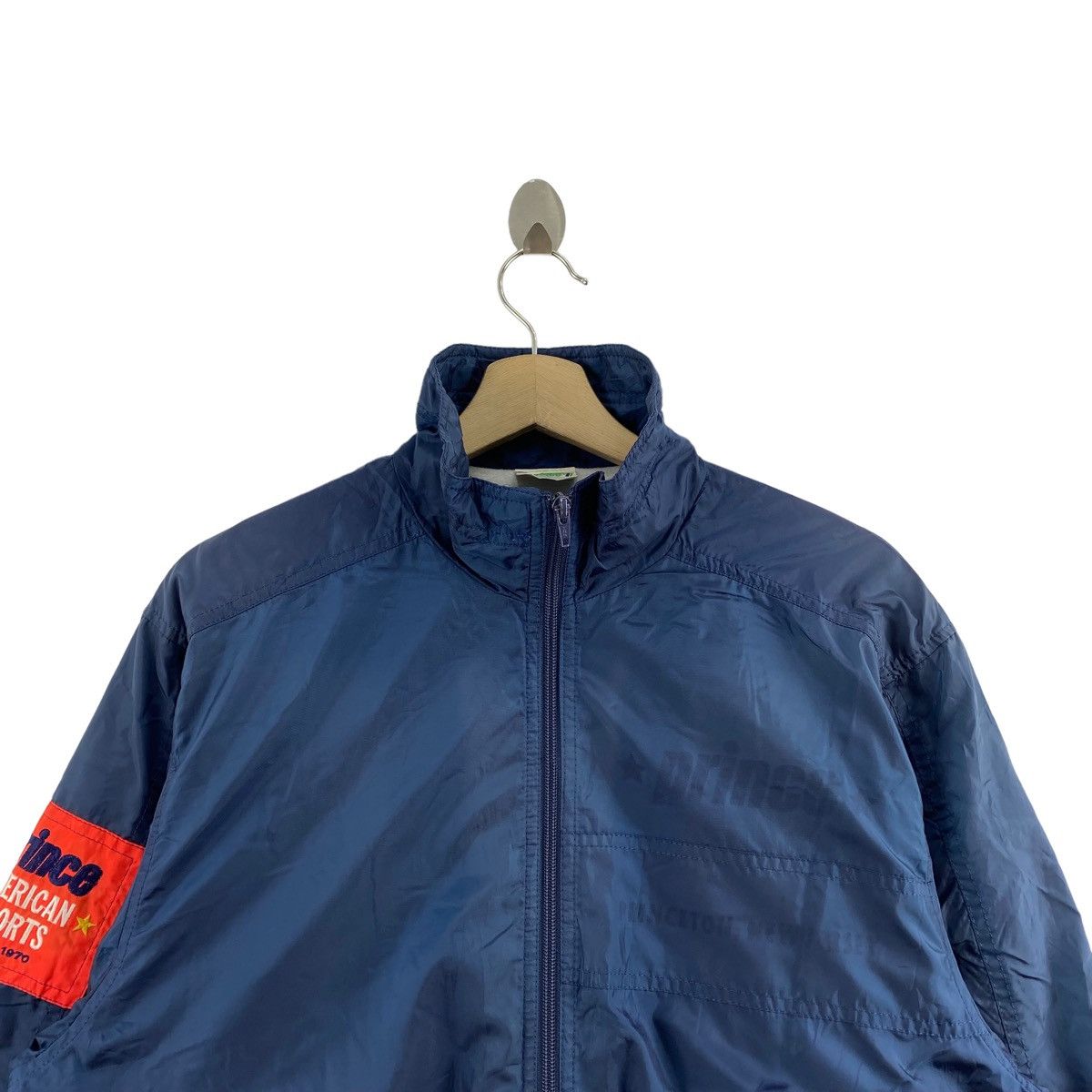 Other PRINCE Tennis American Sport Embroidered Tag Blue Bomber Size US M / EU 48-50 / 2 - 2 Thumbnail